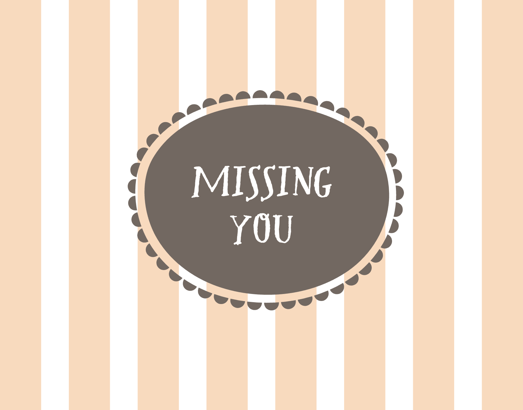 Missing You Frame