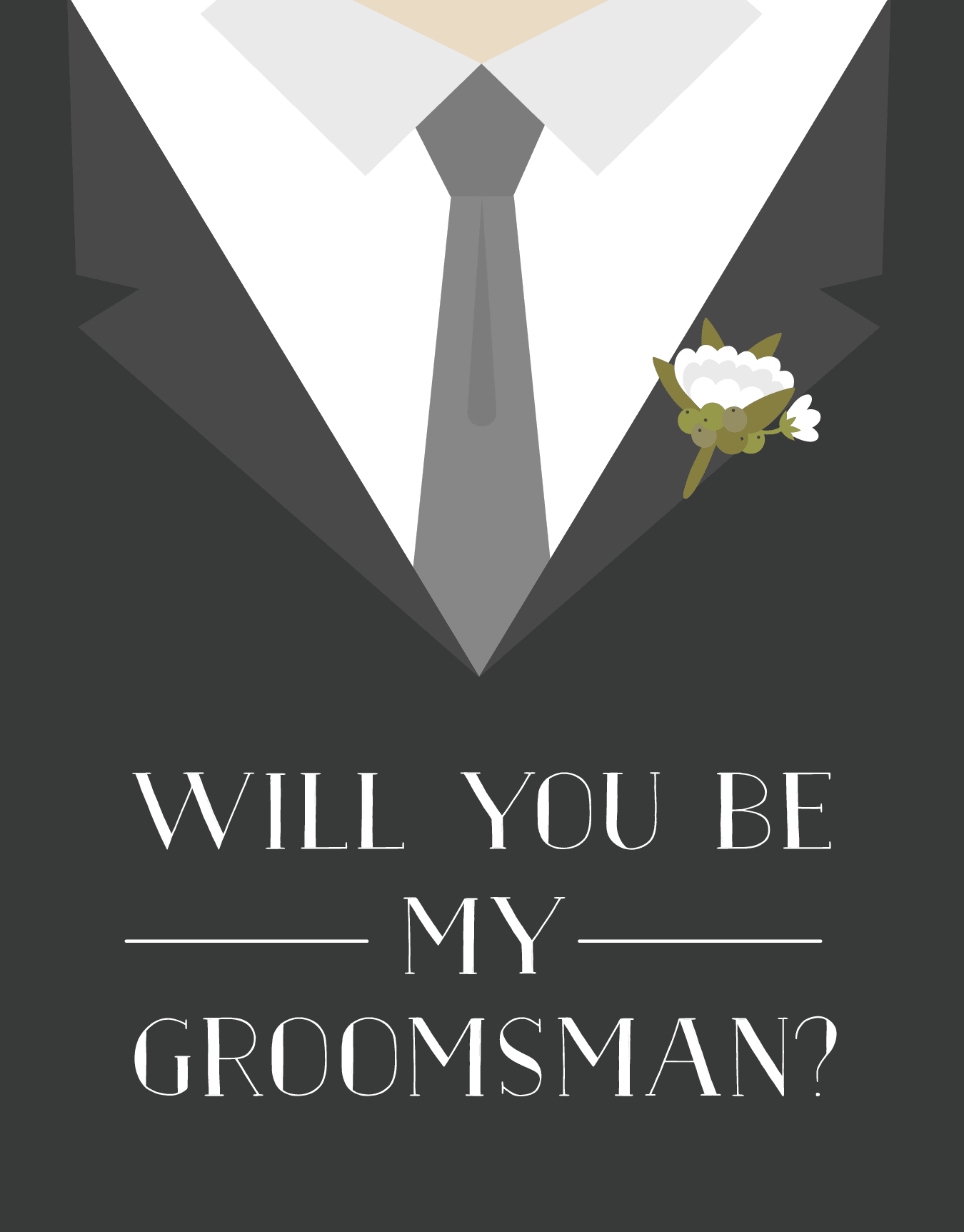Suit Up Groomsman