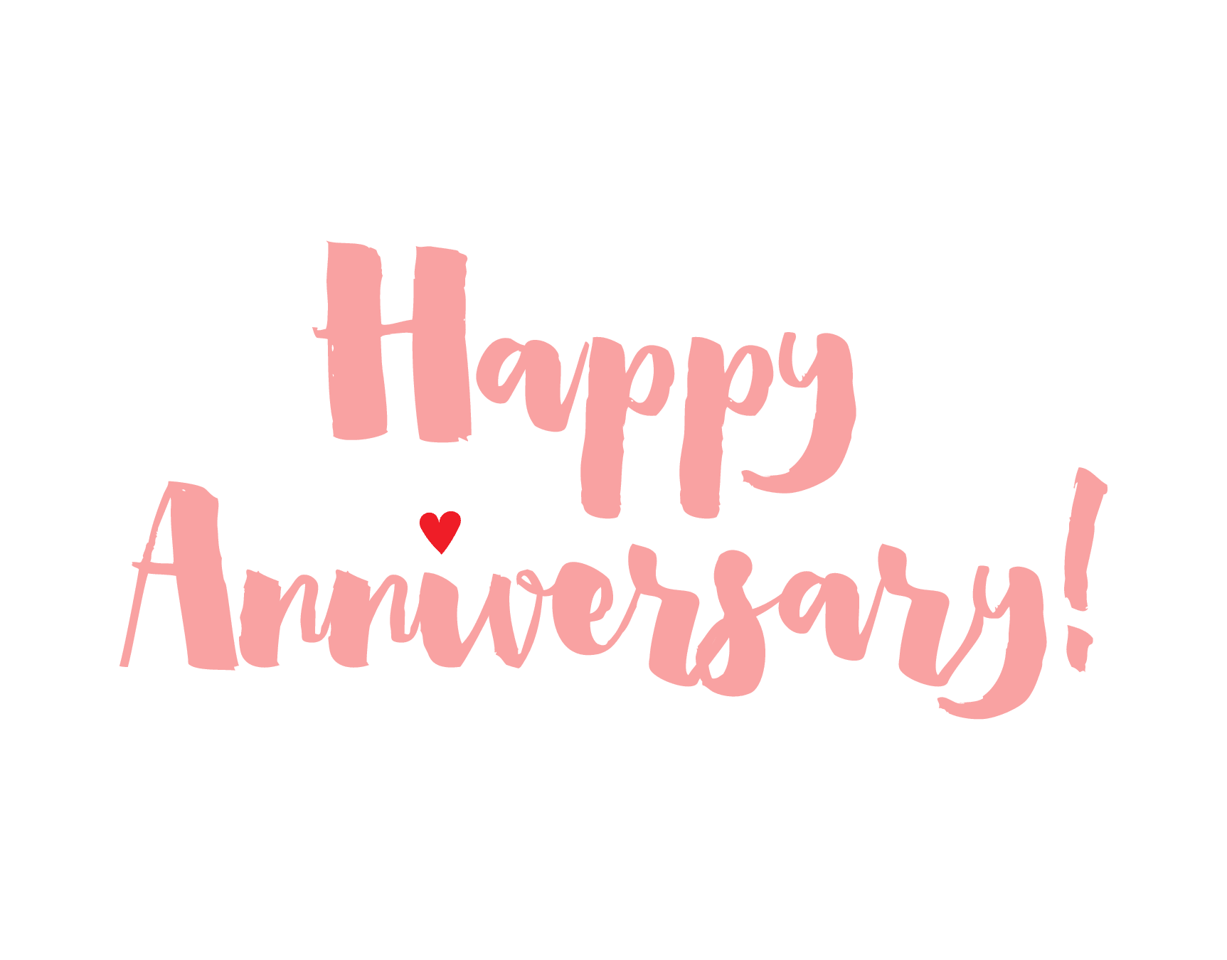 Brush Script Anniversary