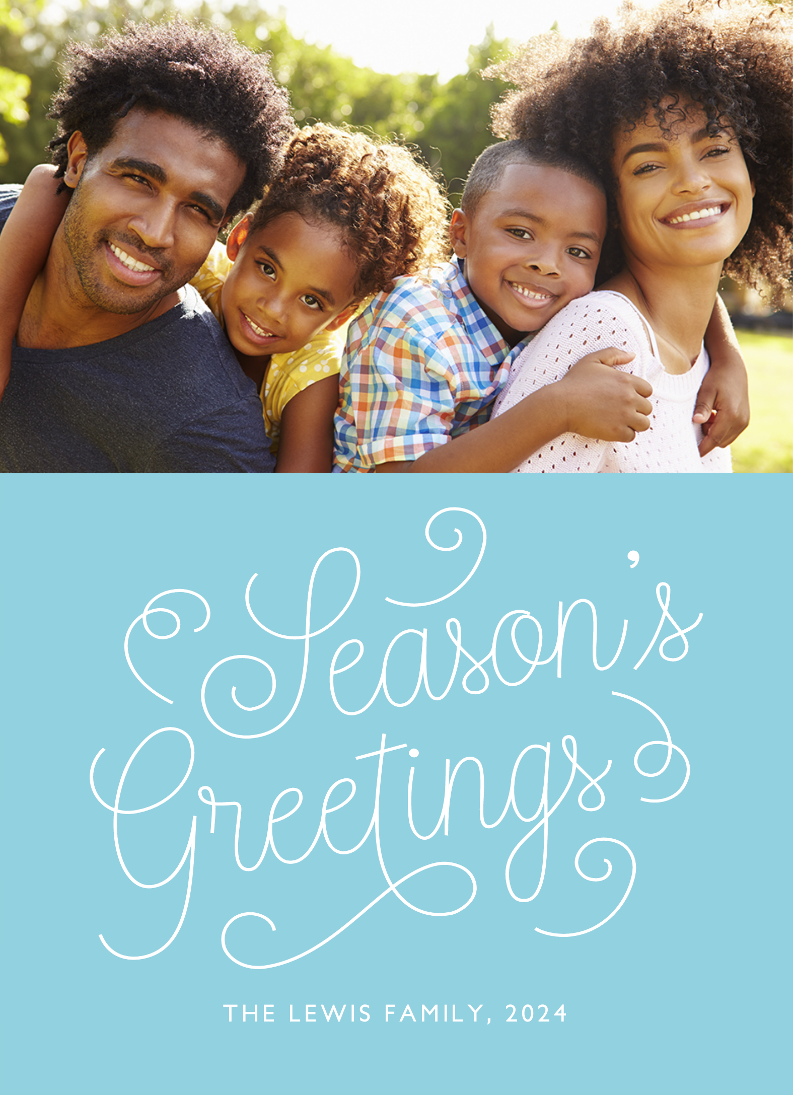 Curly Script Greetings