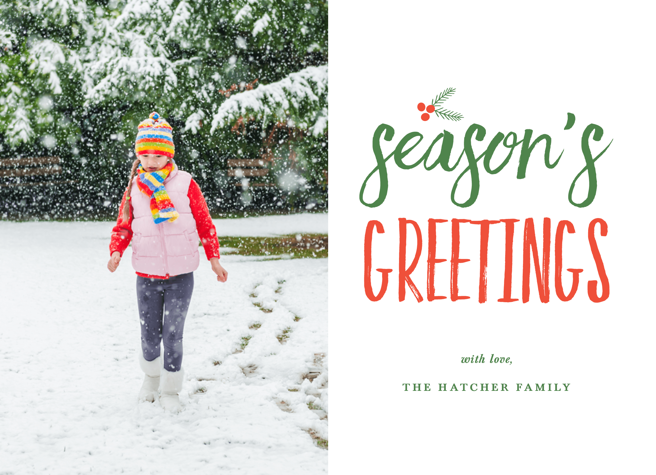 Seasons Greetings Brush