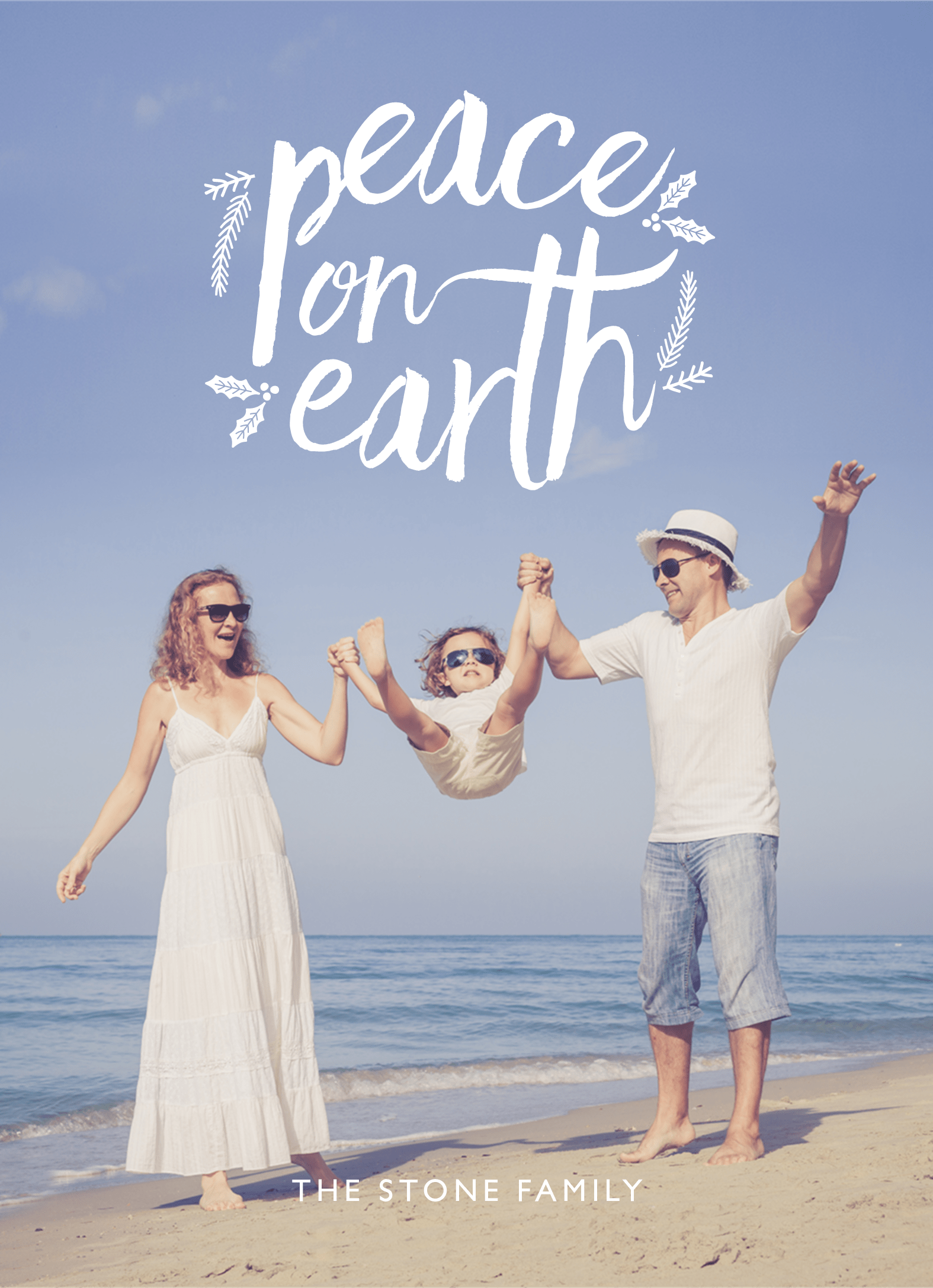 Peace On Earth Lettering