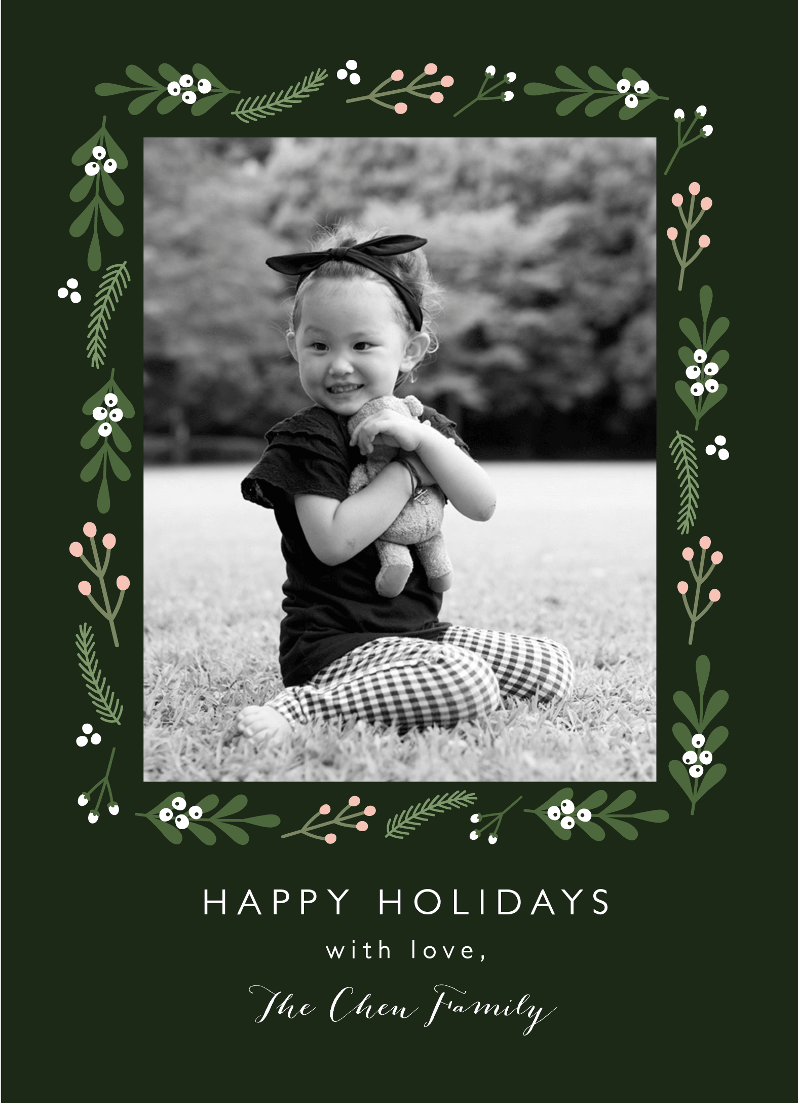 Green Mistletoe Holidays