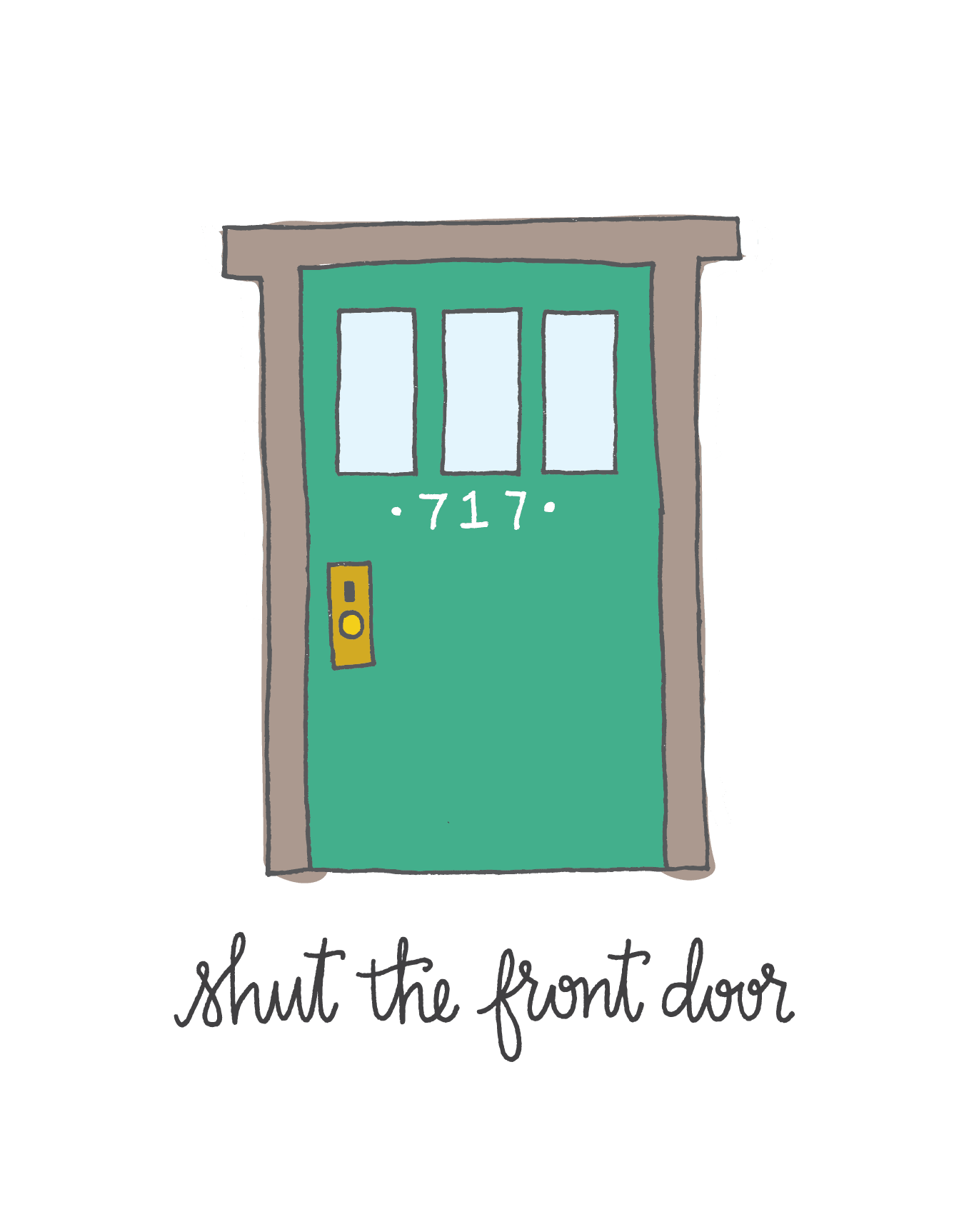 Congrats Door