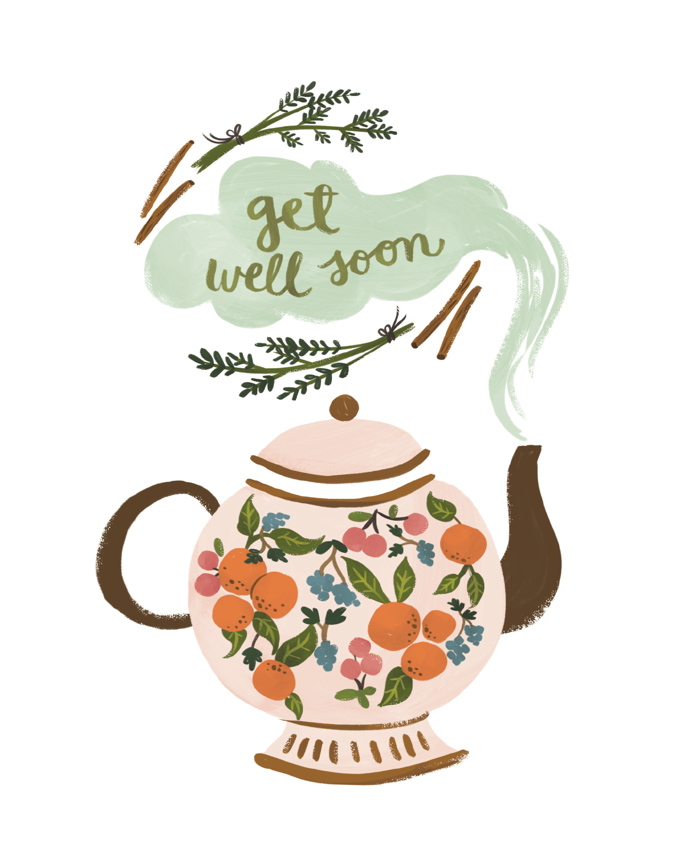 Get Well Teapot