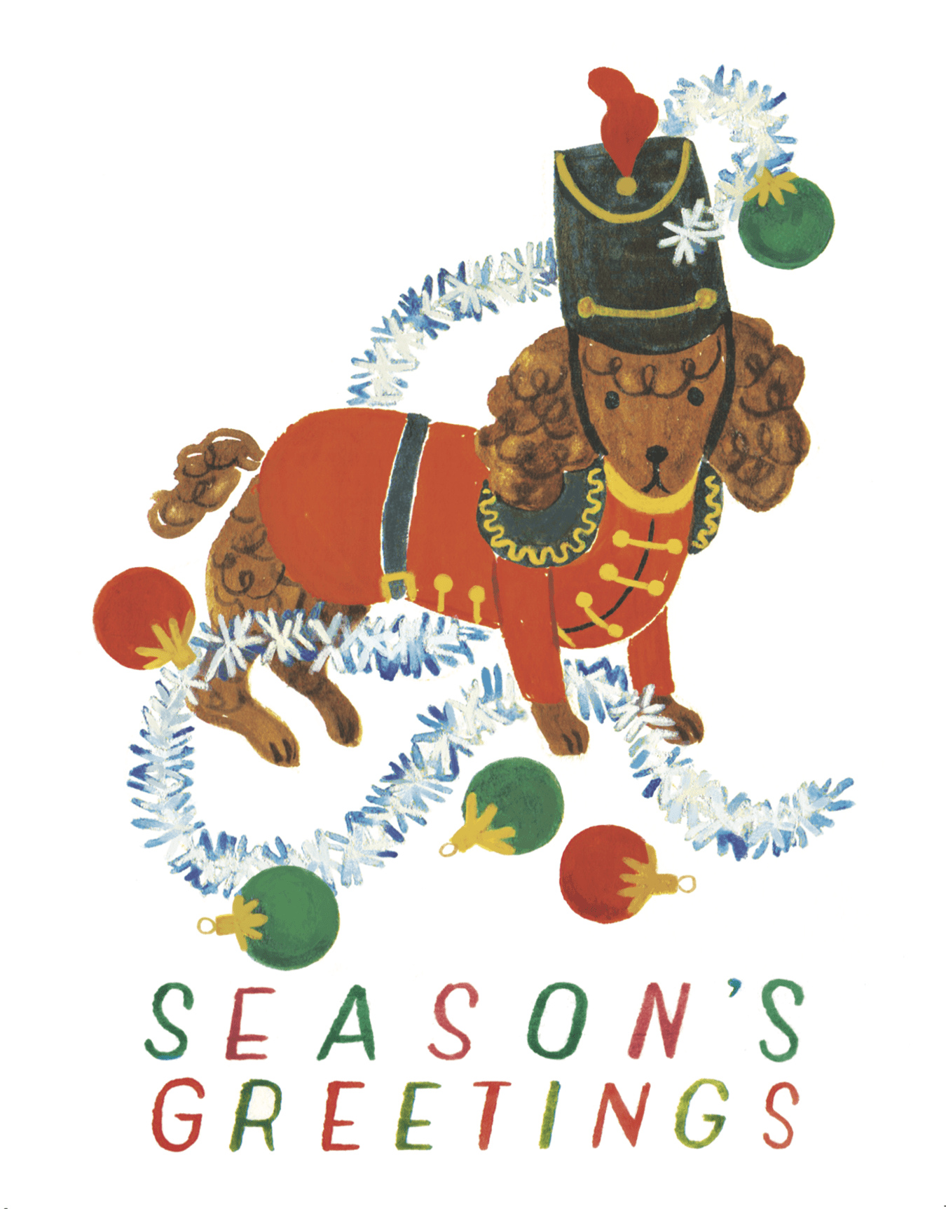Holiday Poodle