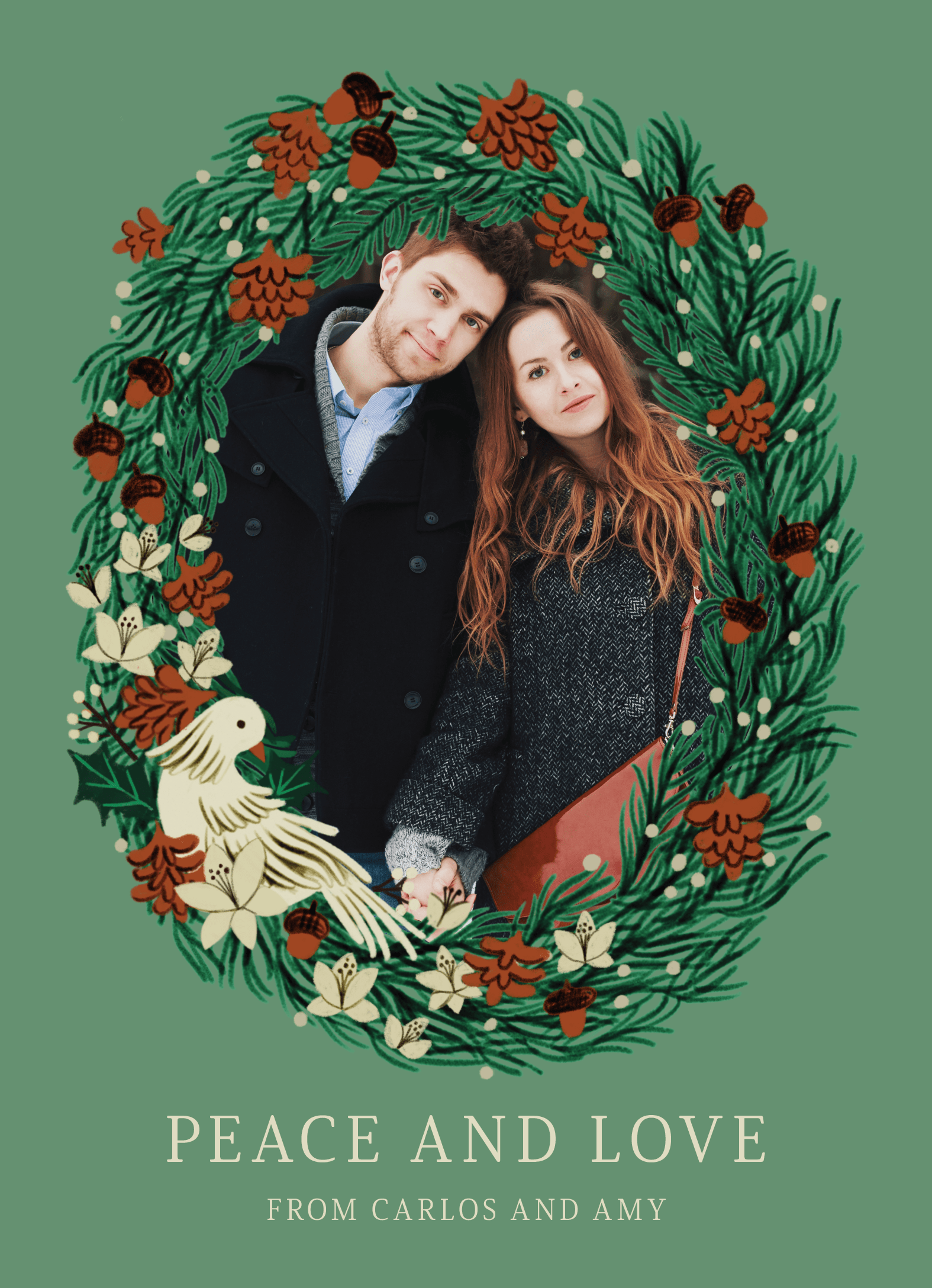 Holiday Wreath Frame