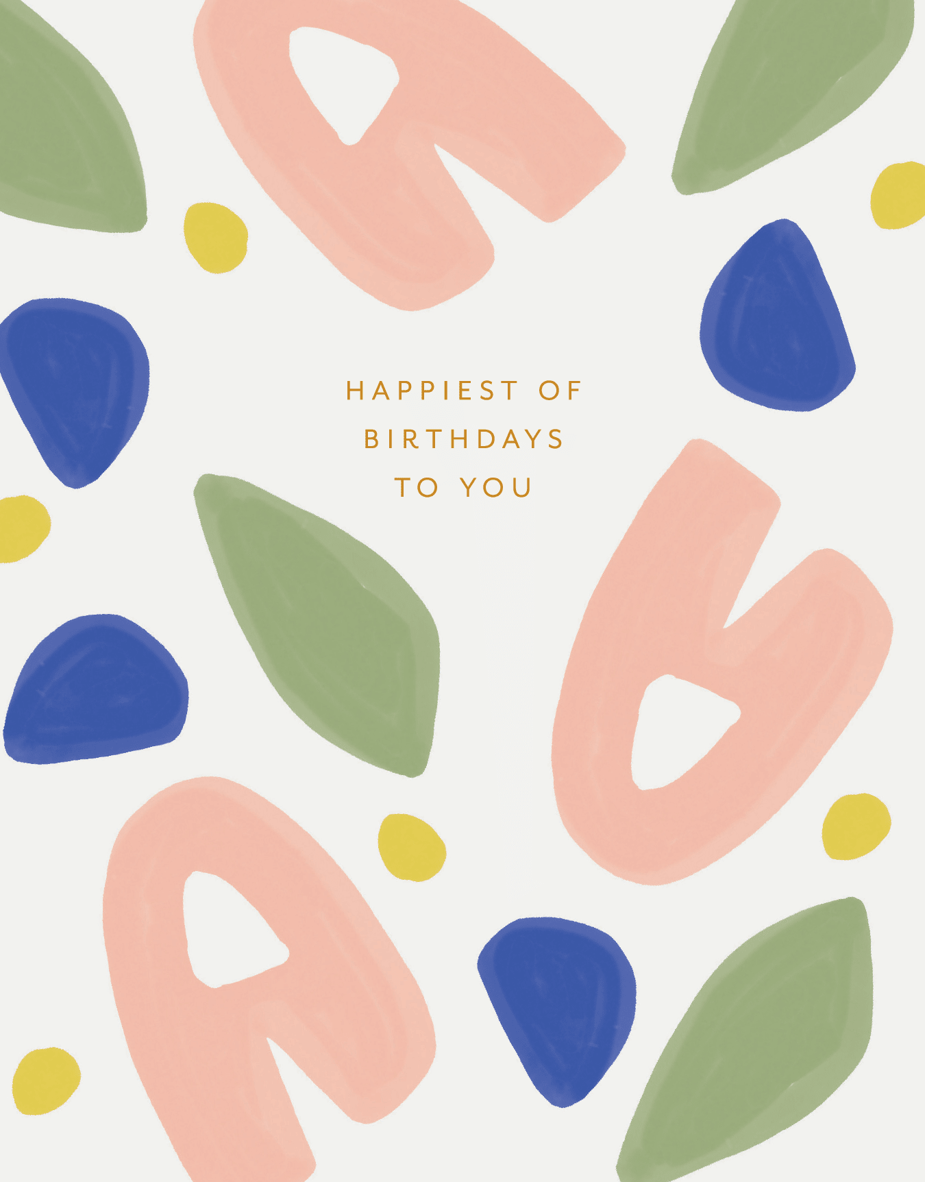 Birthday Floral Confetti 