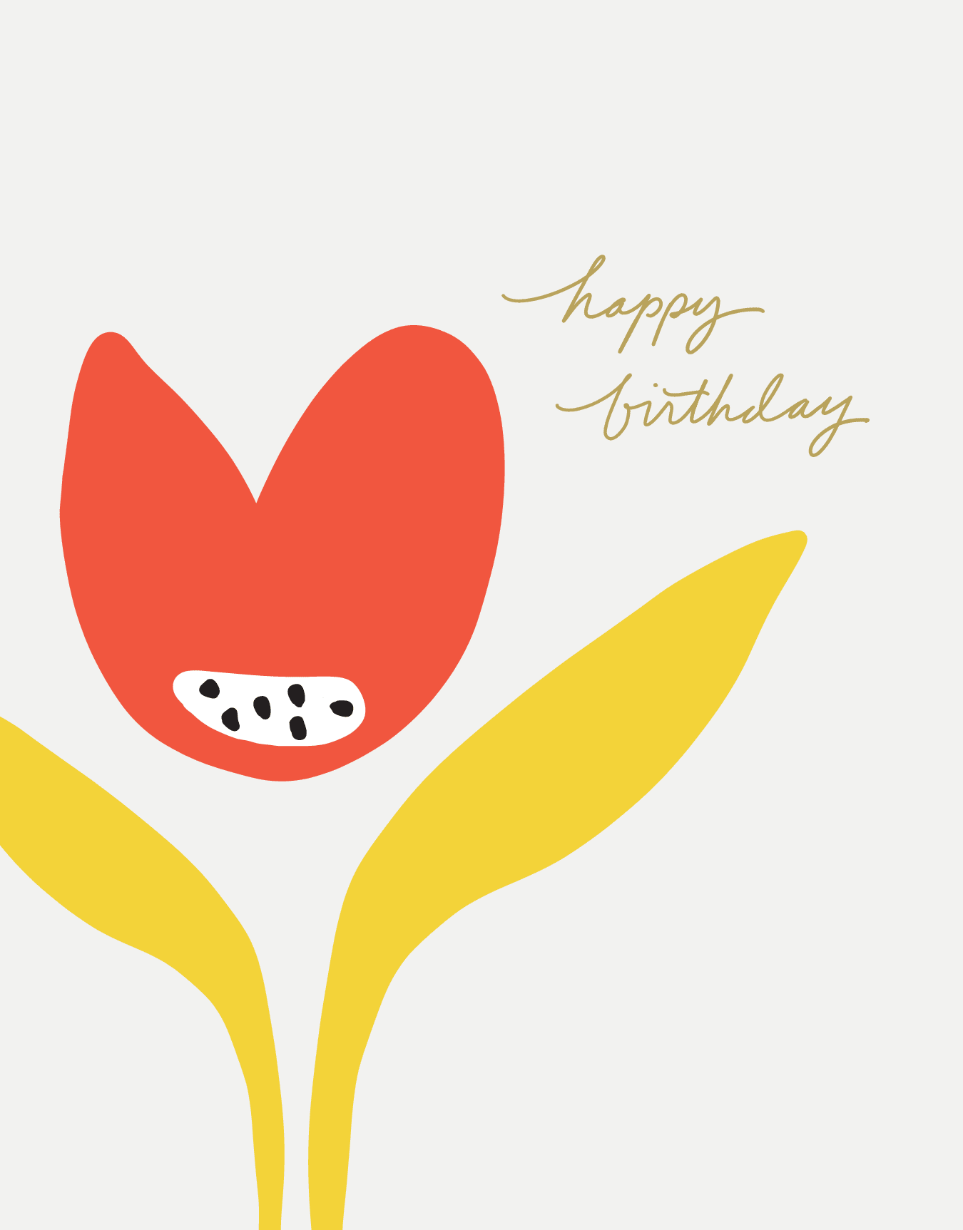 Birthday Tulip