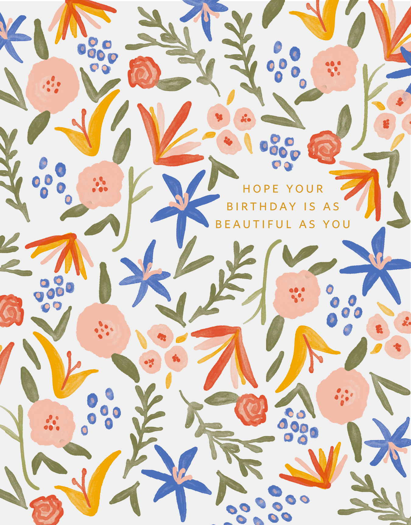 Birthday Floral Spice