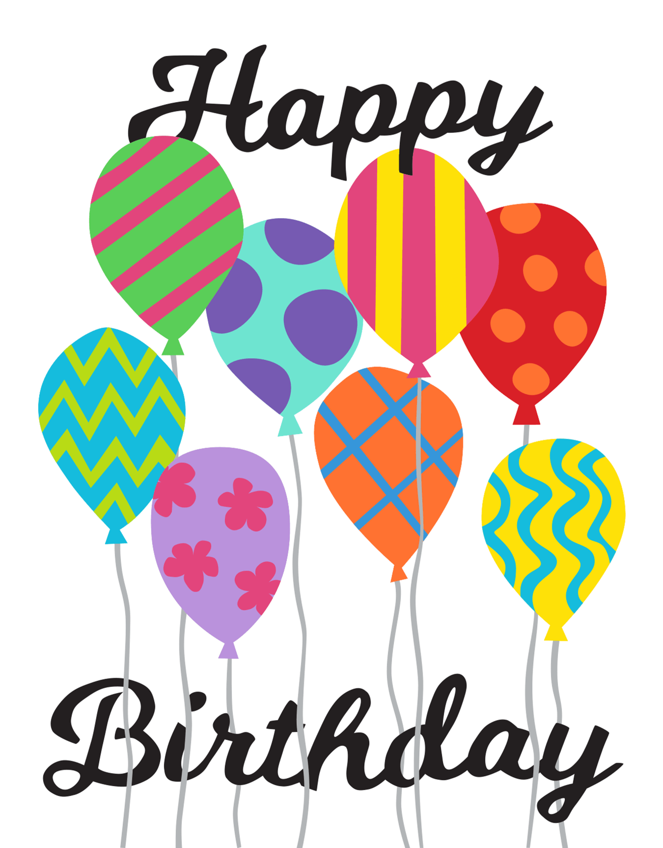 Birthday Balloon Bunch