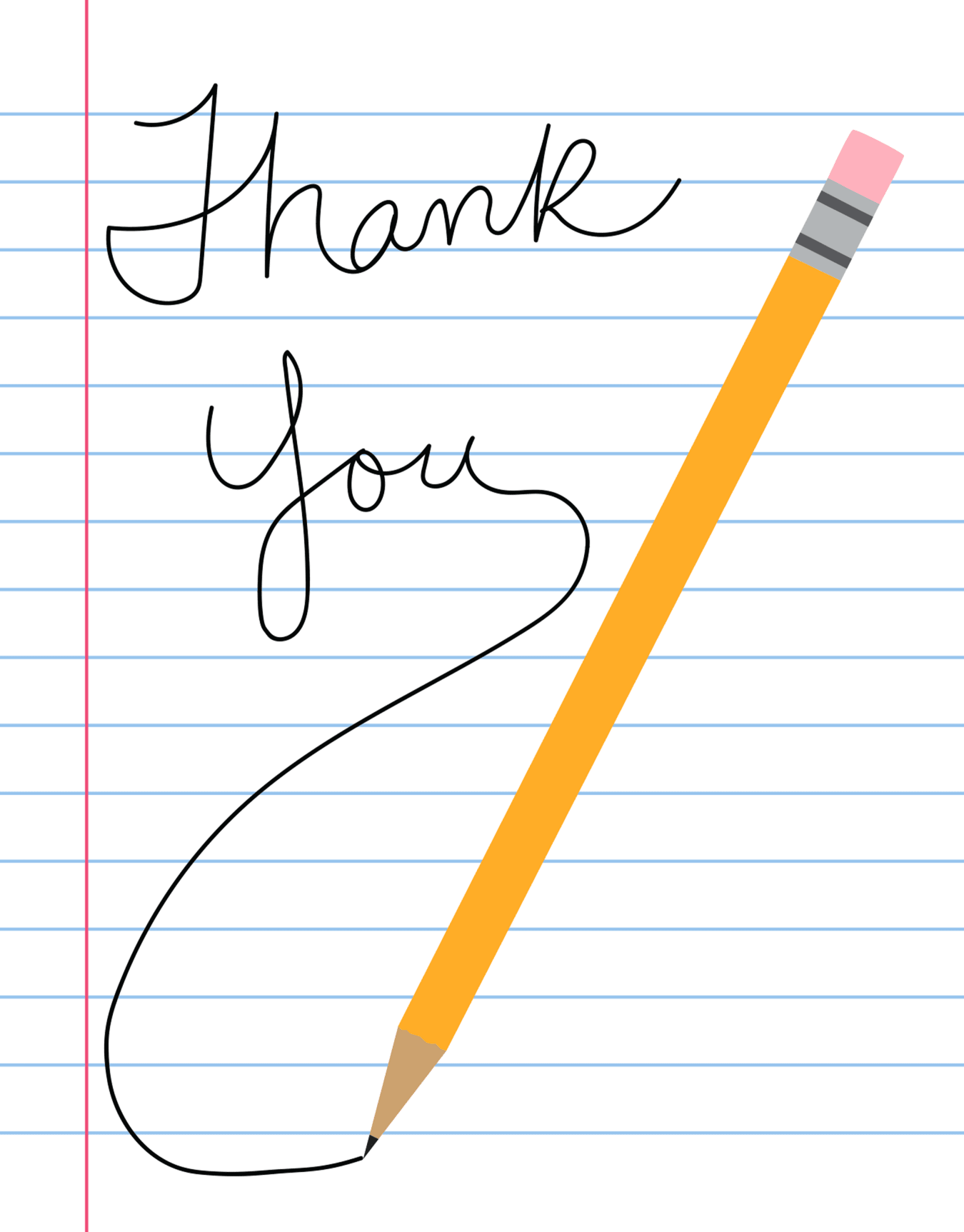 Thank You Pencil