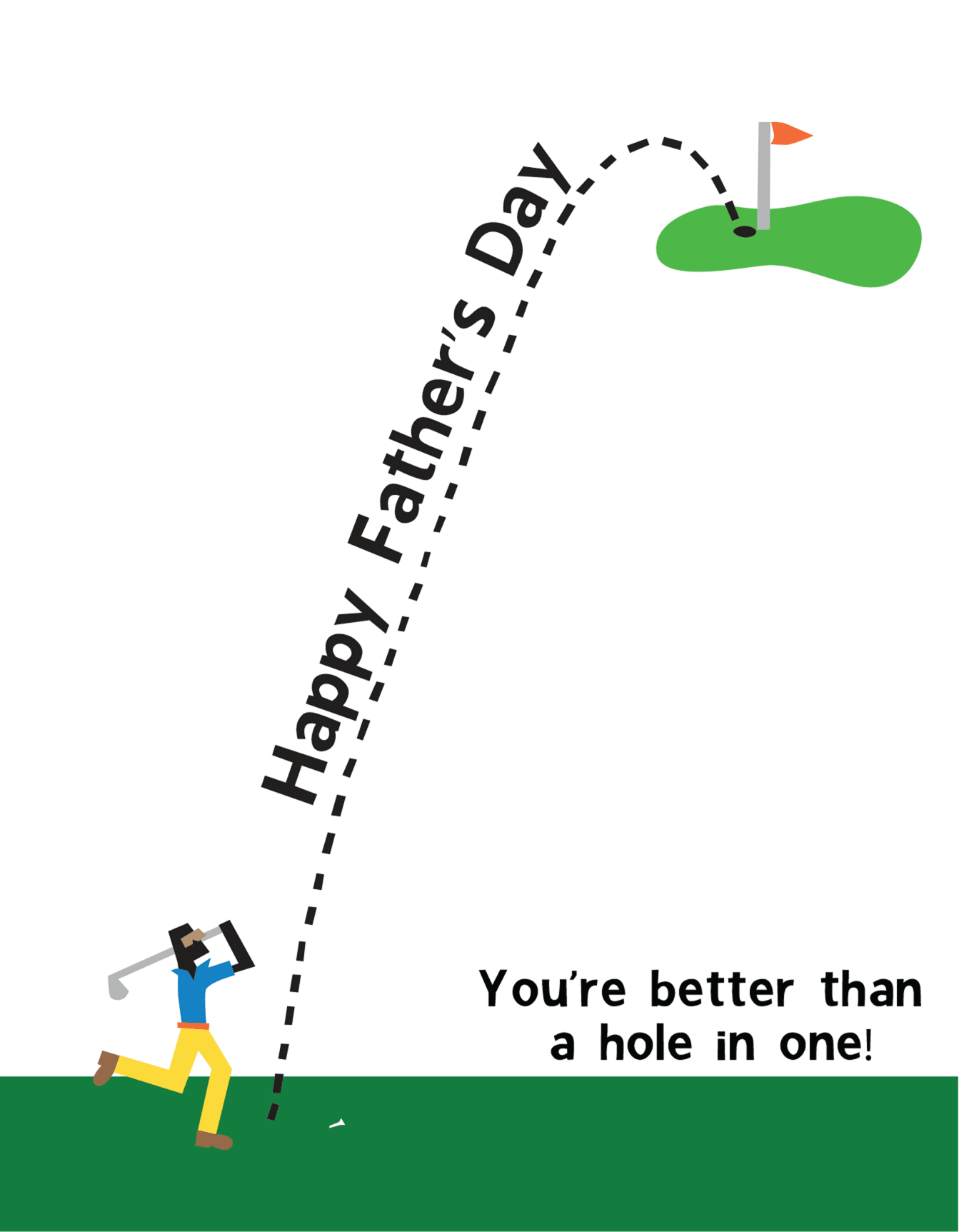 Father's Day Golfer