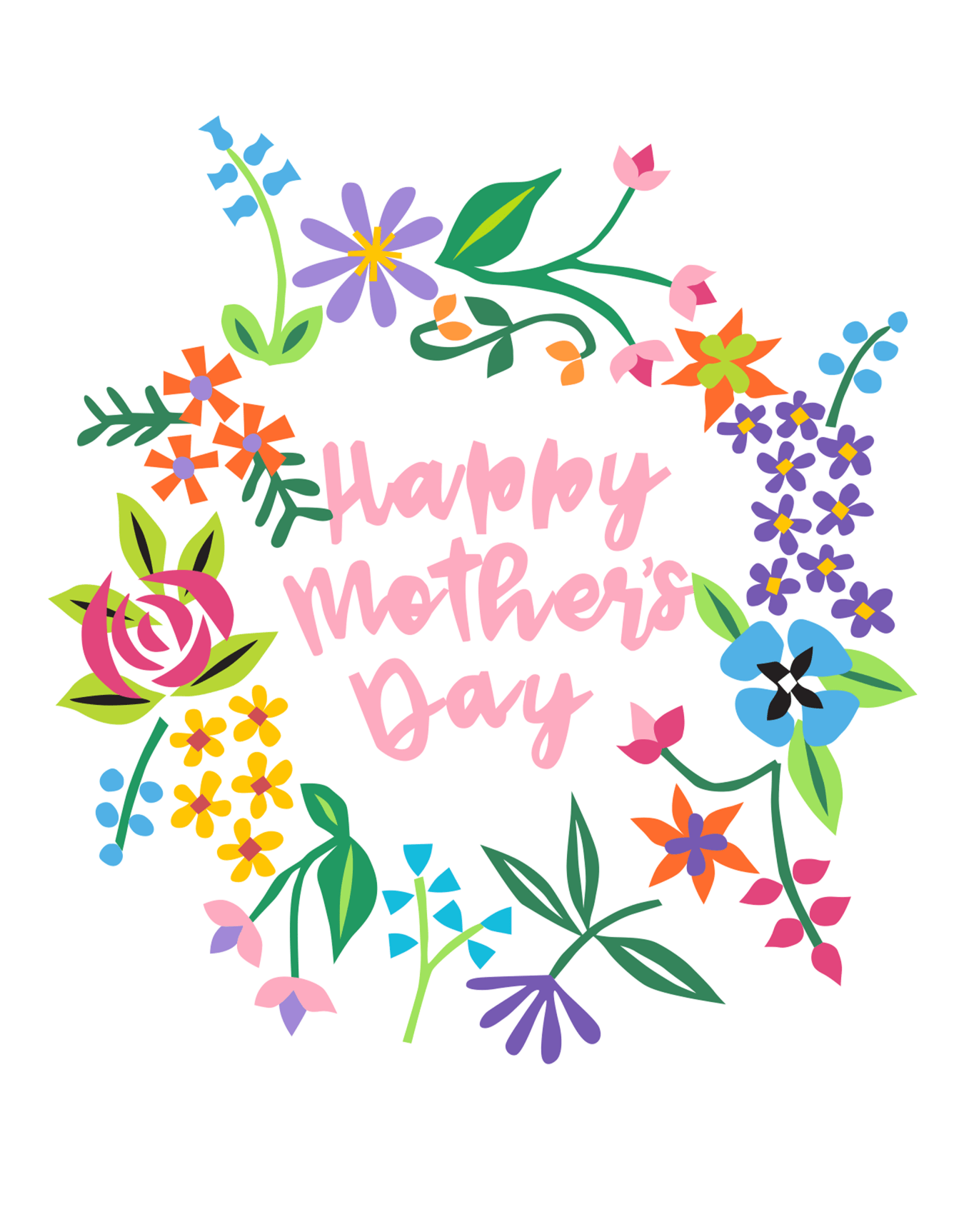 Mother's Day Wreath