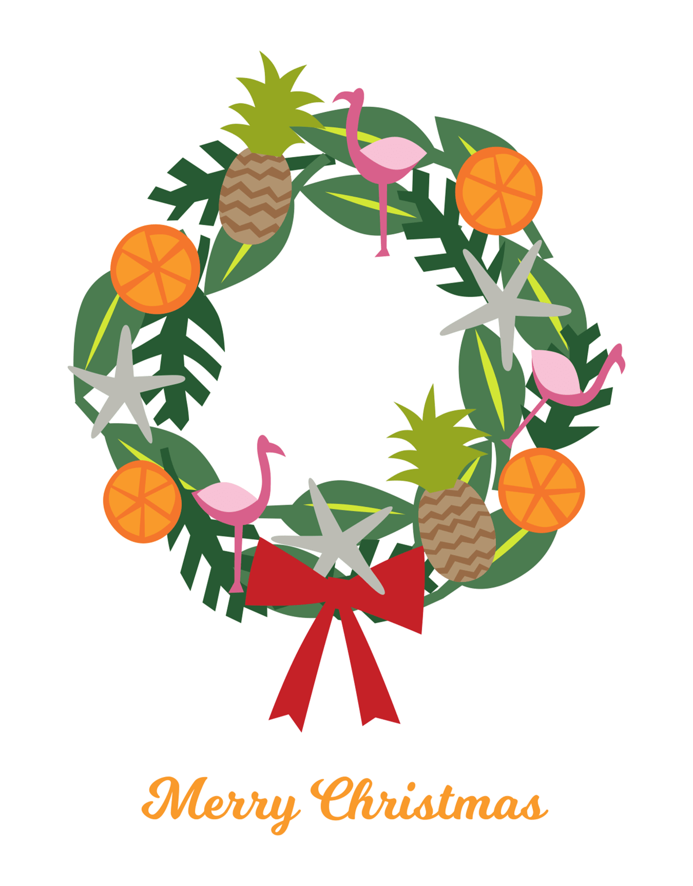 Tropical Wreath