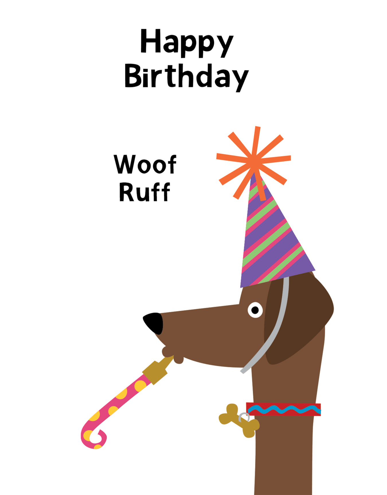 Woof Ruff Birthday