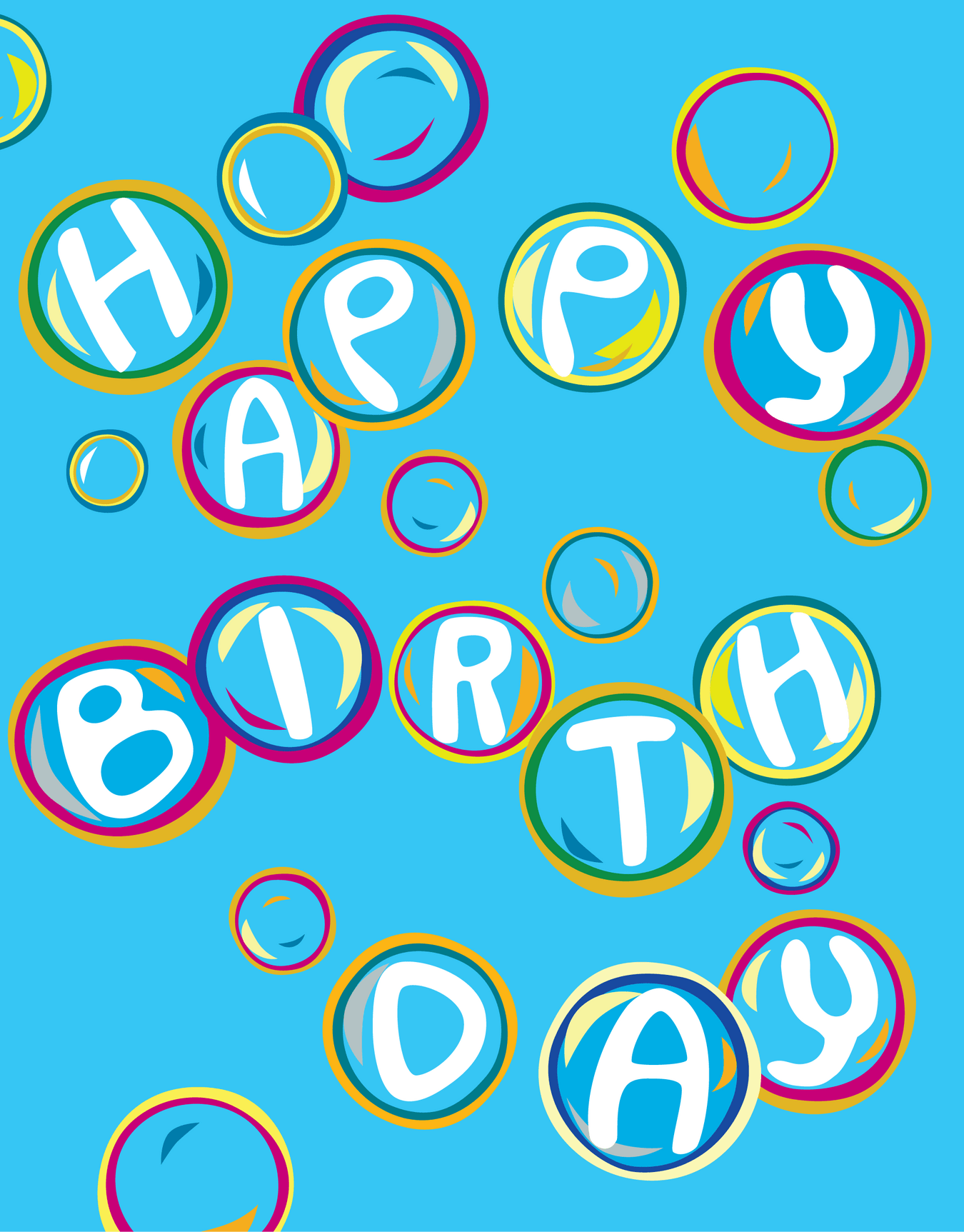 Birthday Bubbles