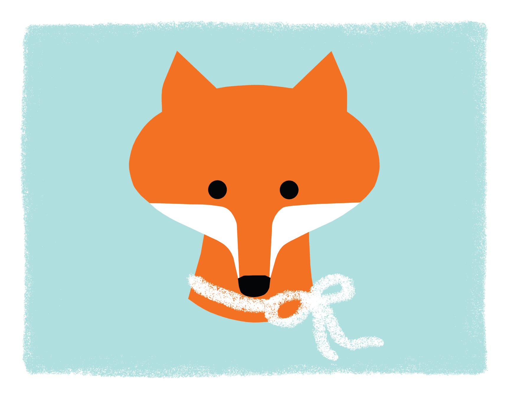 Fox with Bow