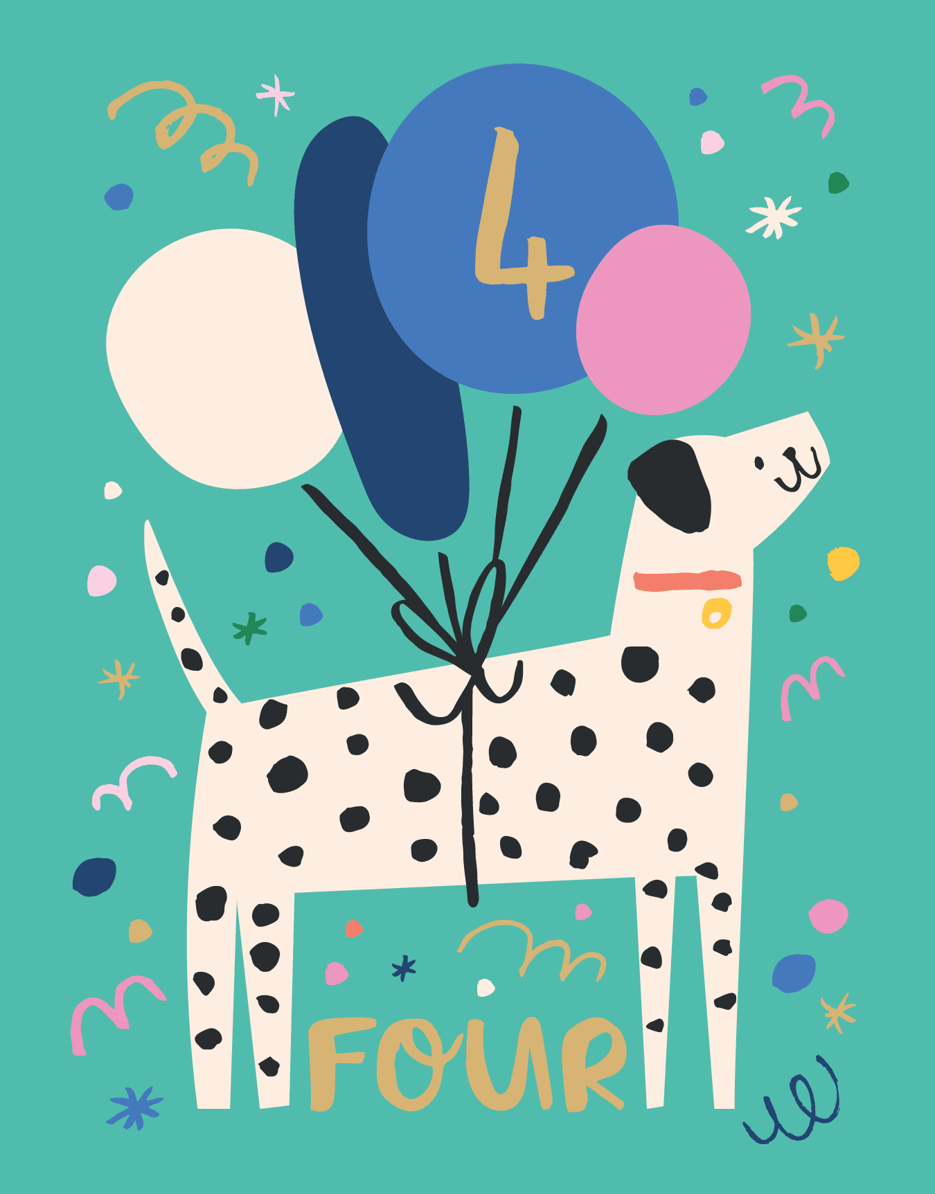 4 Dalmatian 