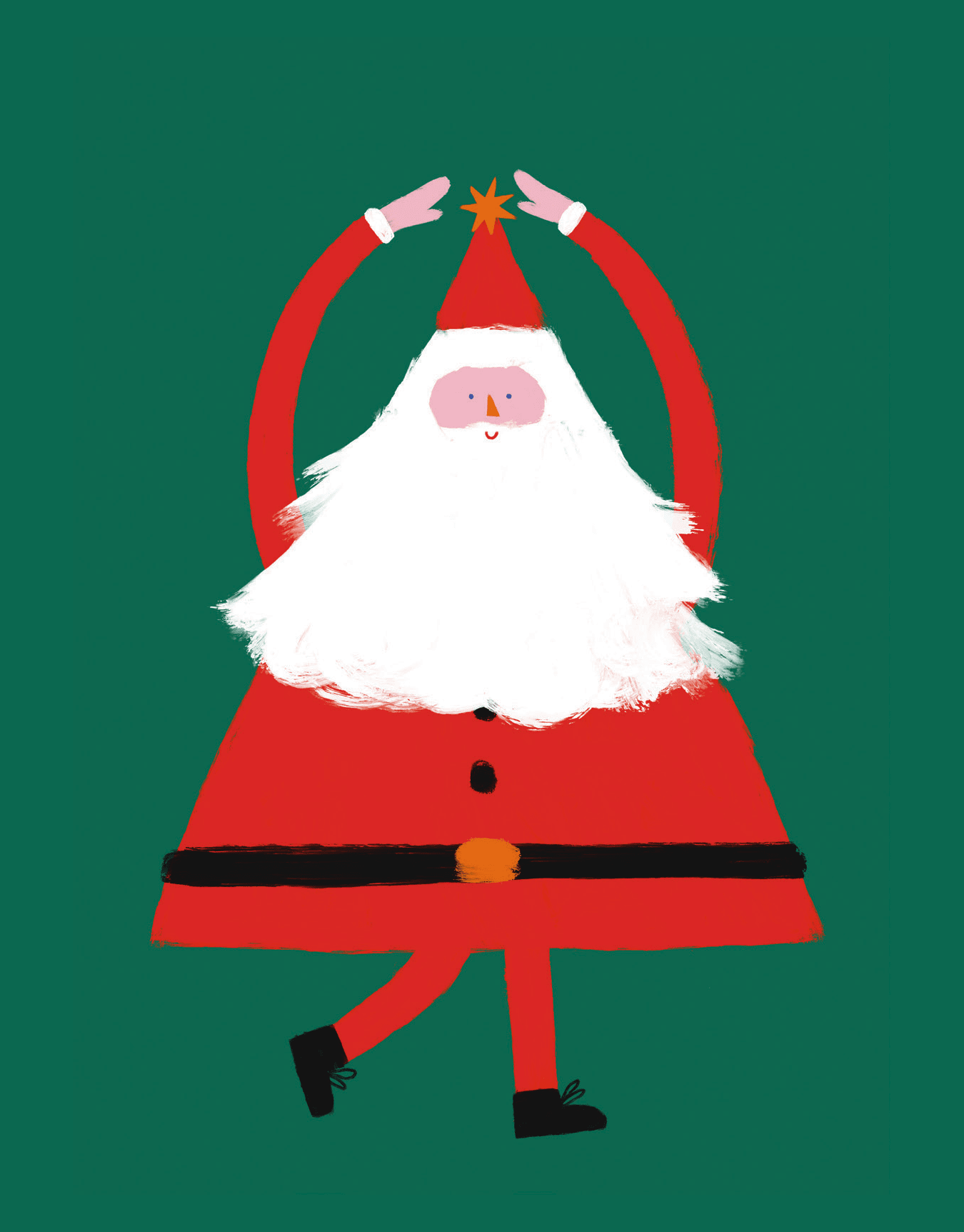 Dancing Santa