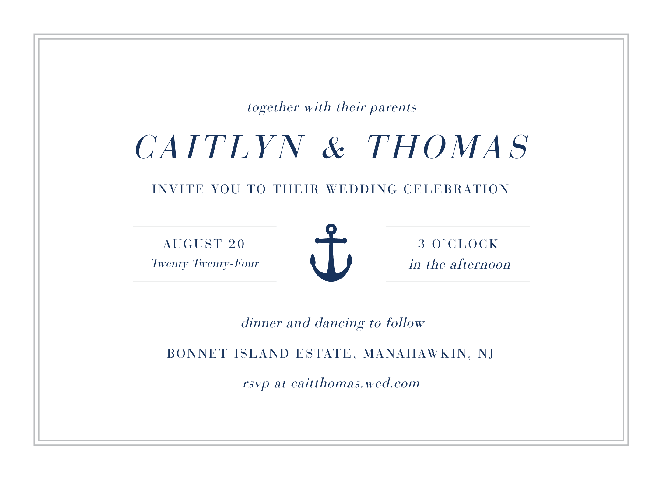 Nautical Wedding