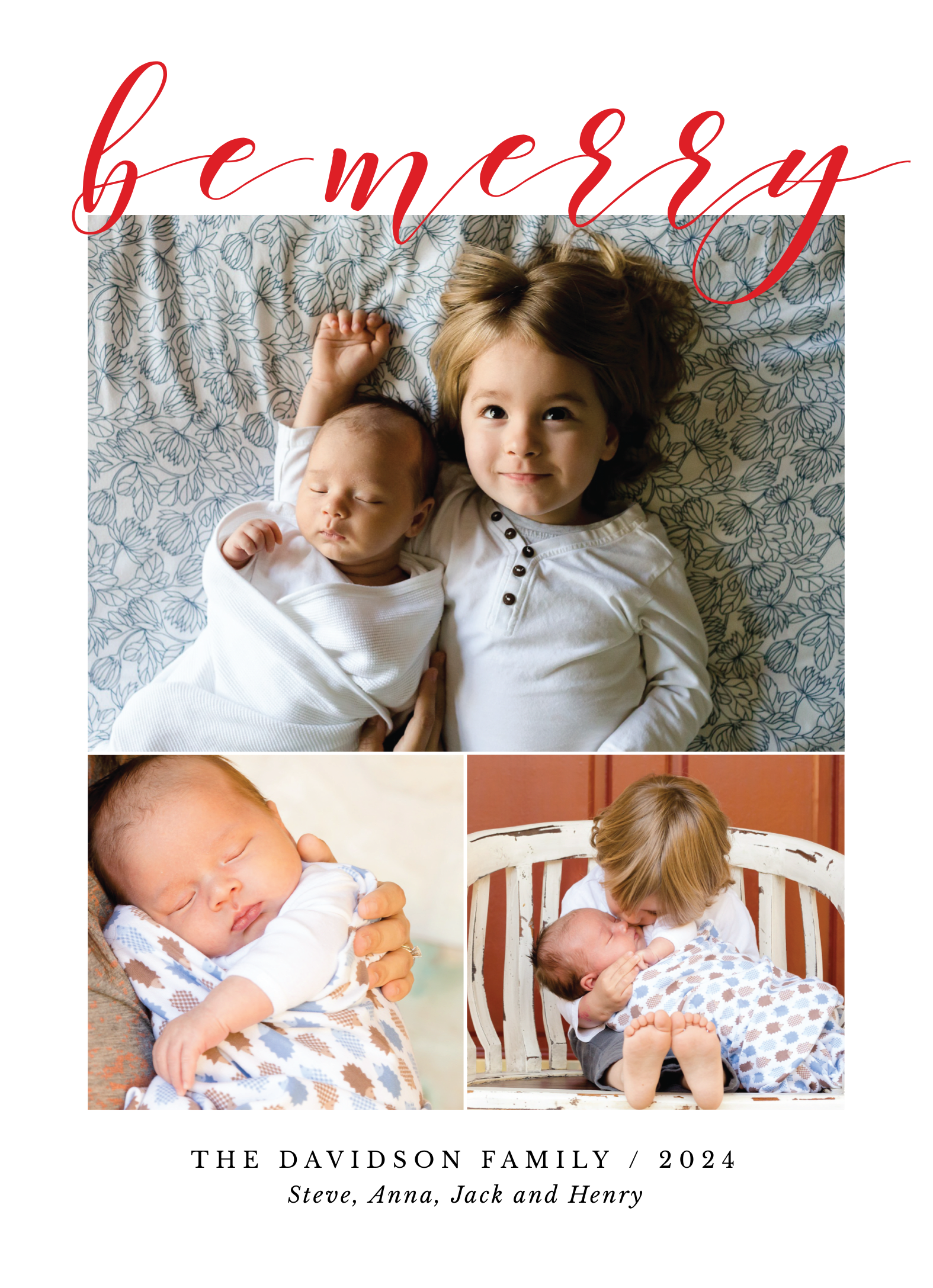 Be Merry Multiple Photo