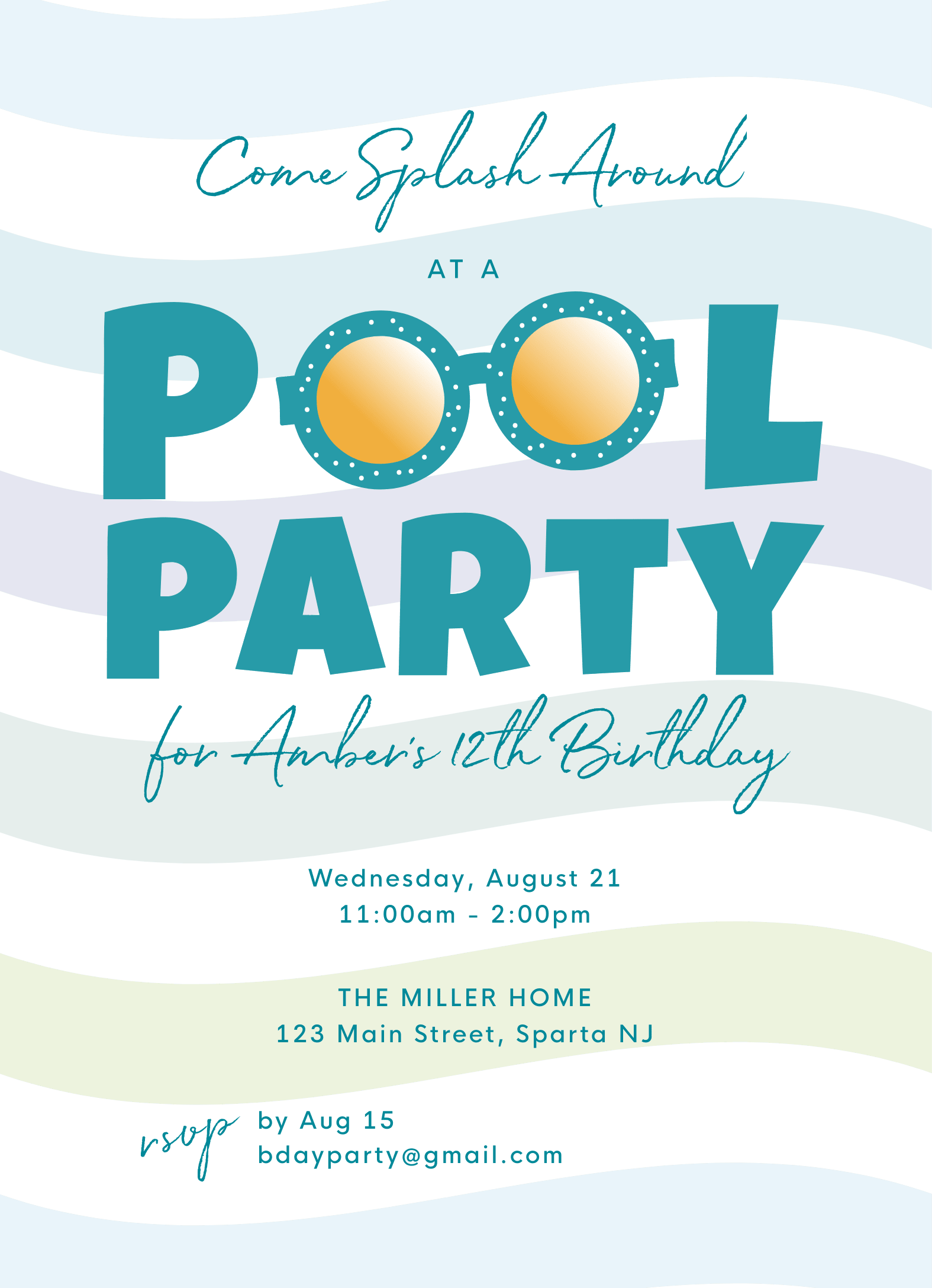 Sunnies Pool Party