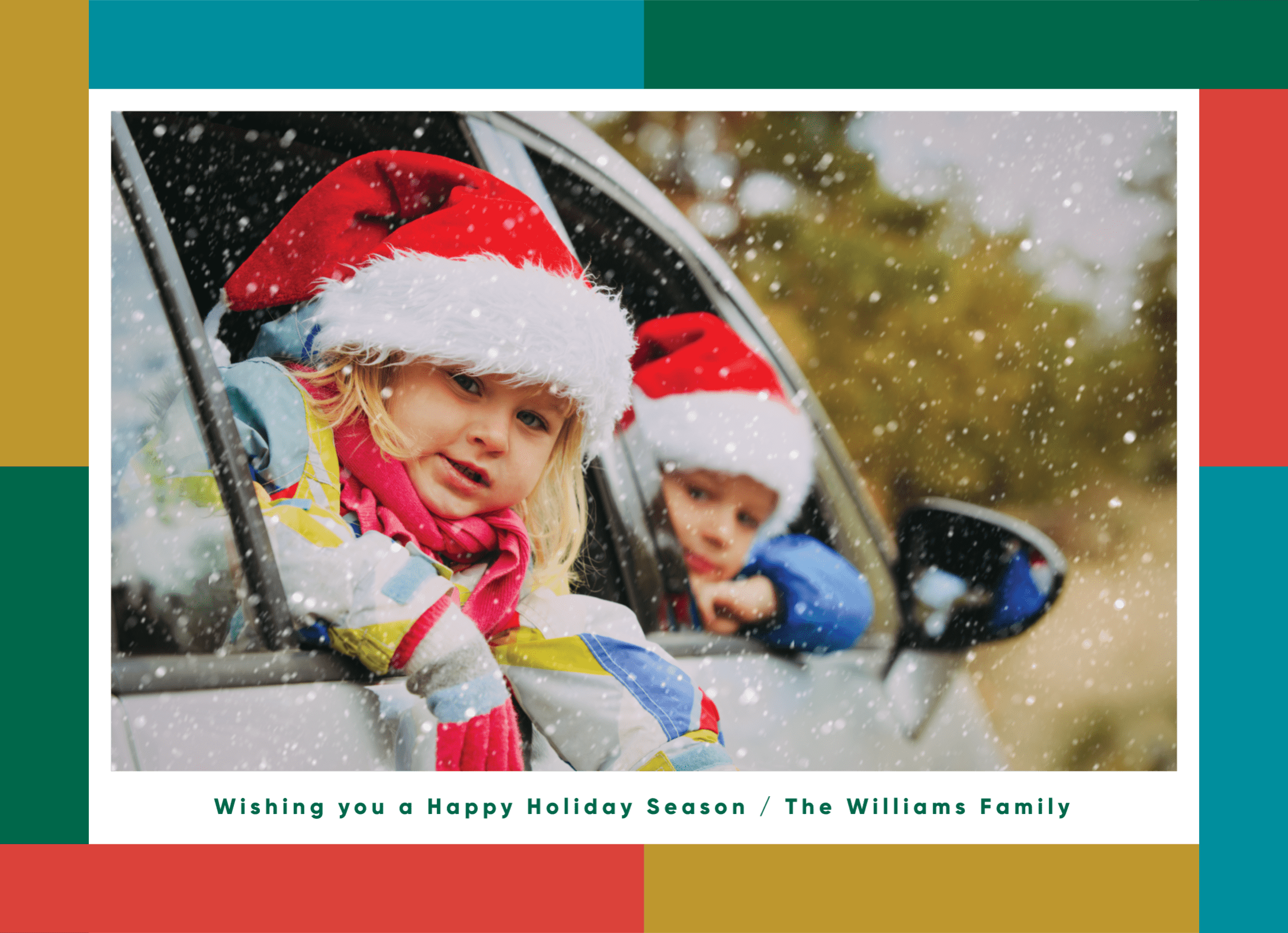 Rainbow Frame Holiday