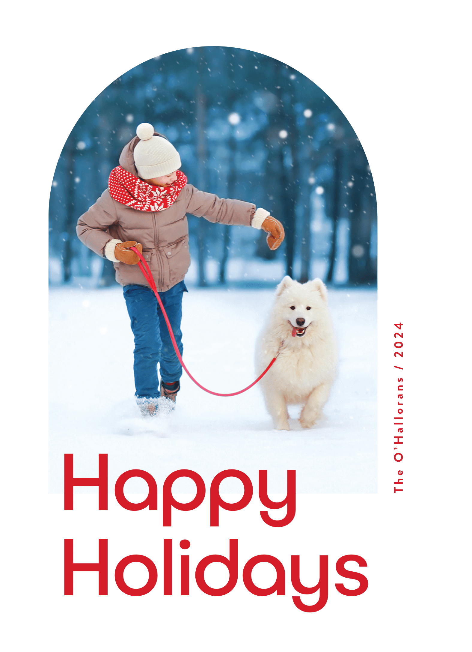 Holiday Arched Frame