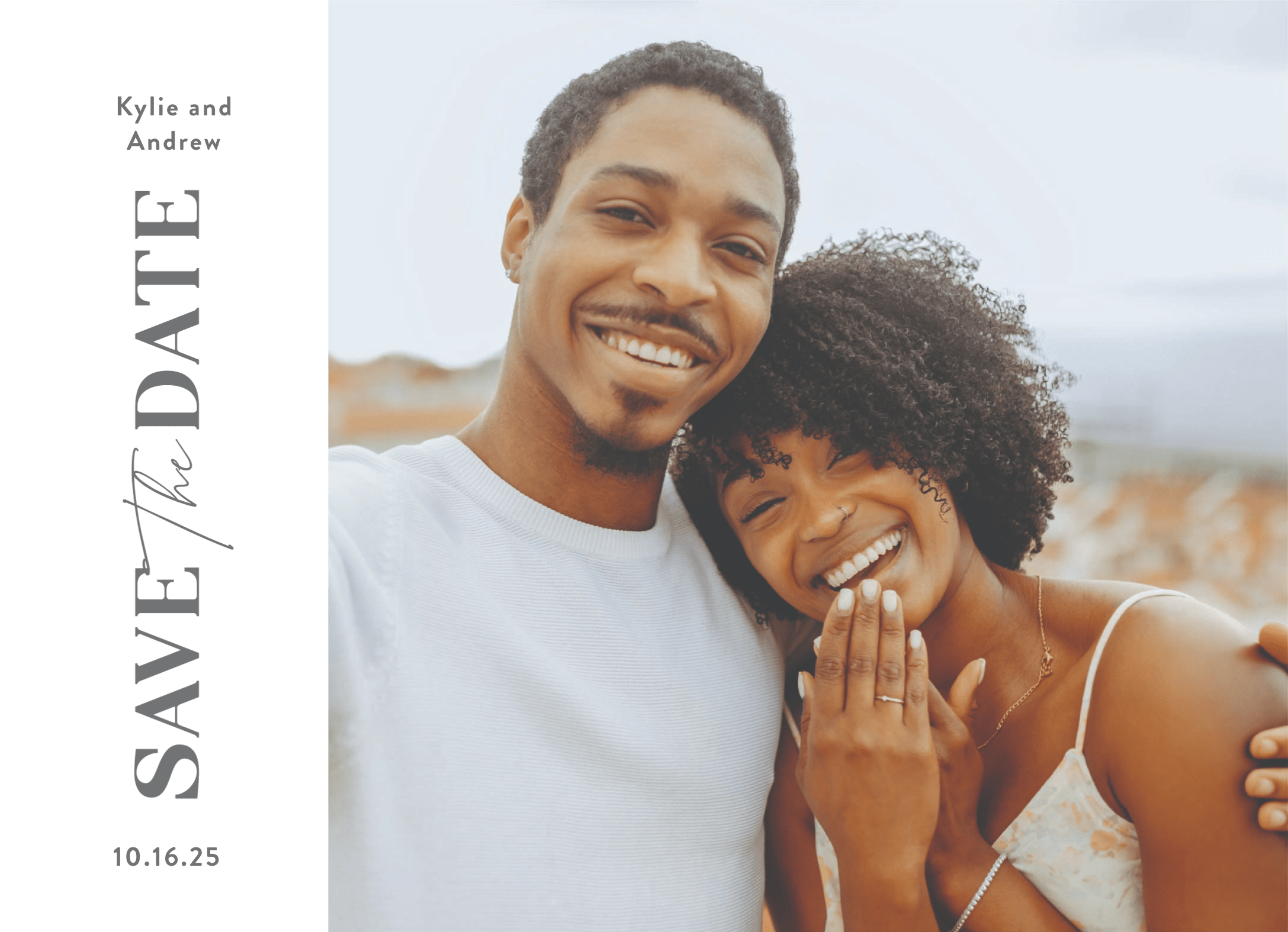 Sideways Save The Date