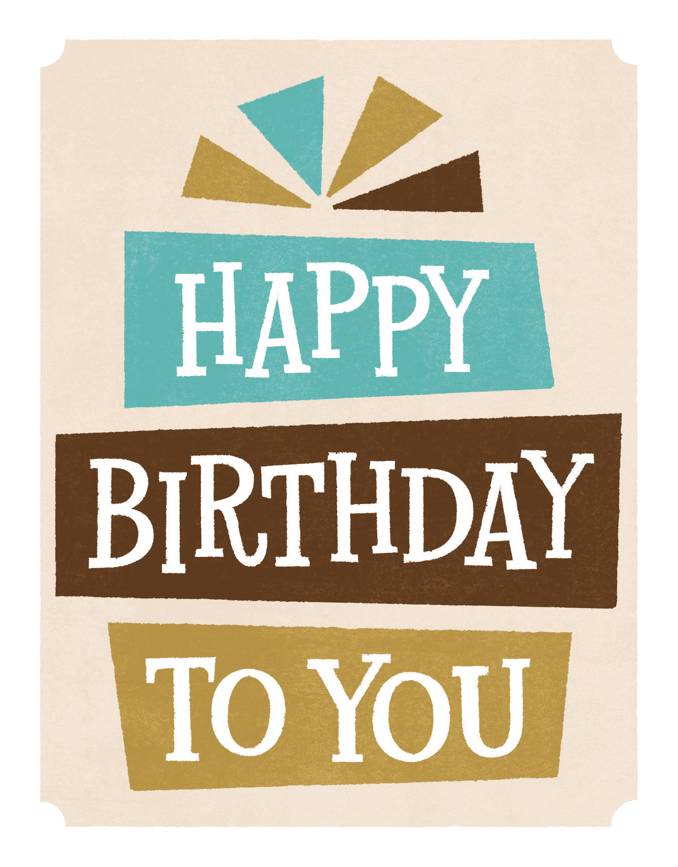 Happy Birthday To You
