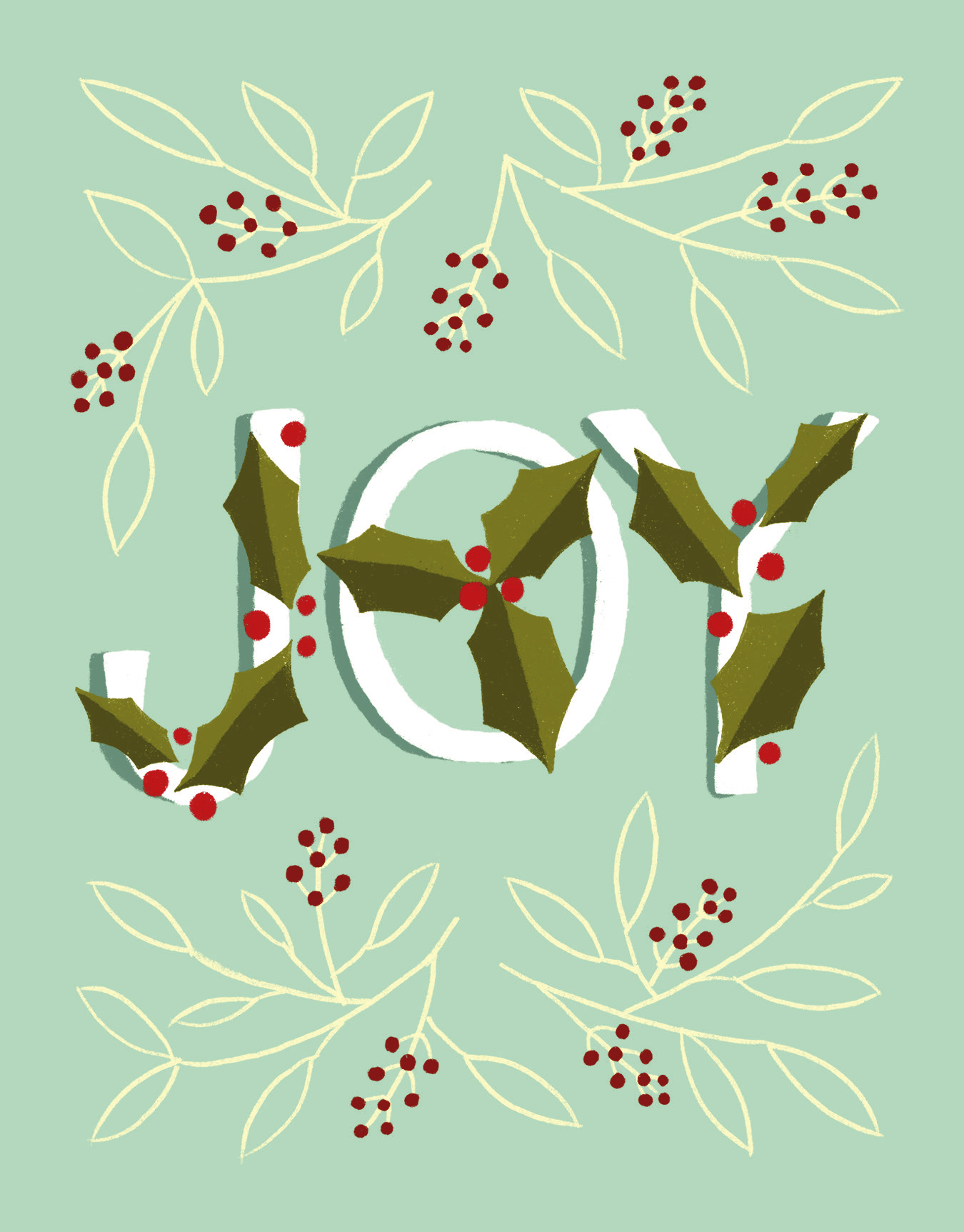 Greenery Berries