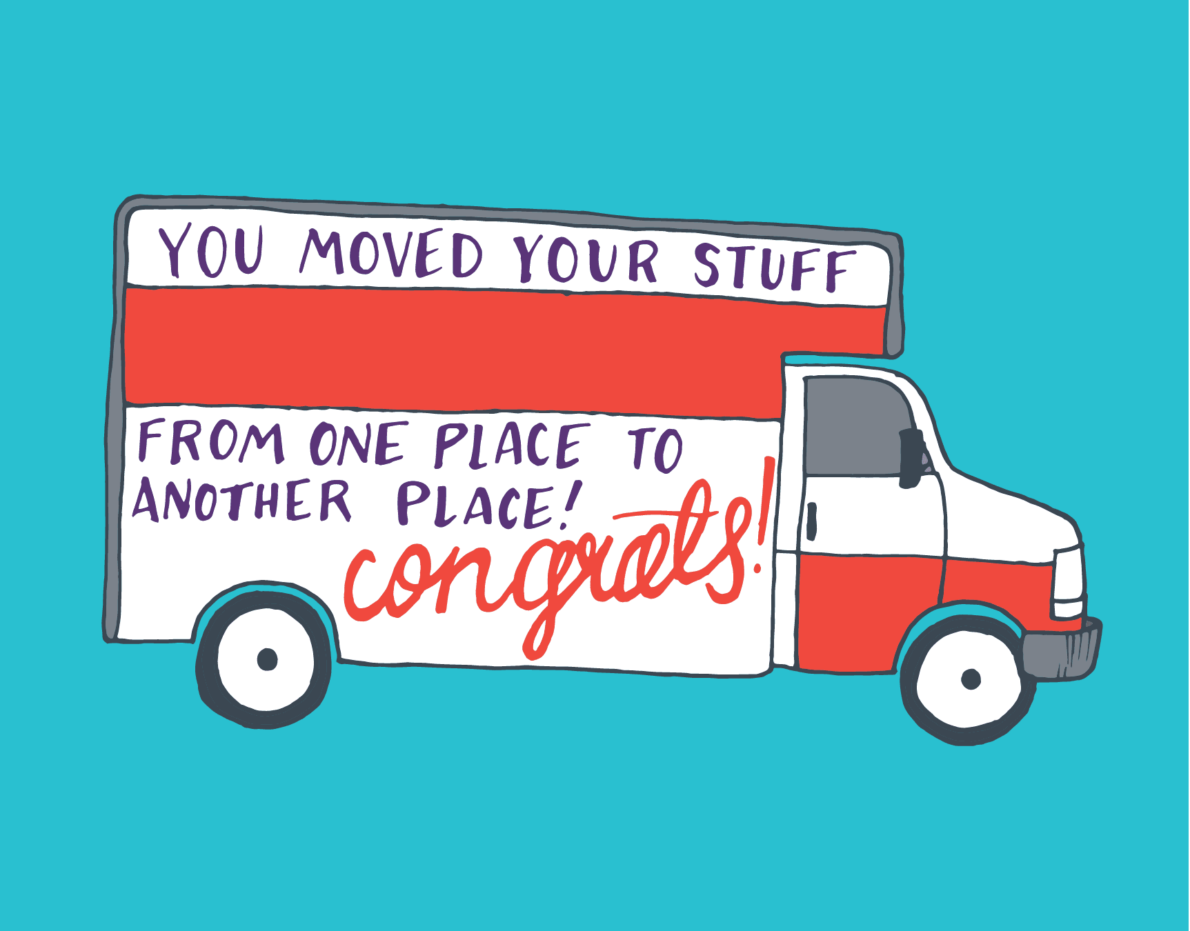 You Moved Your Stuff