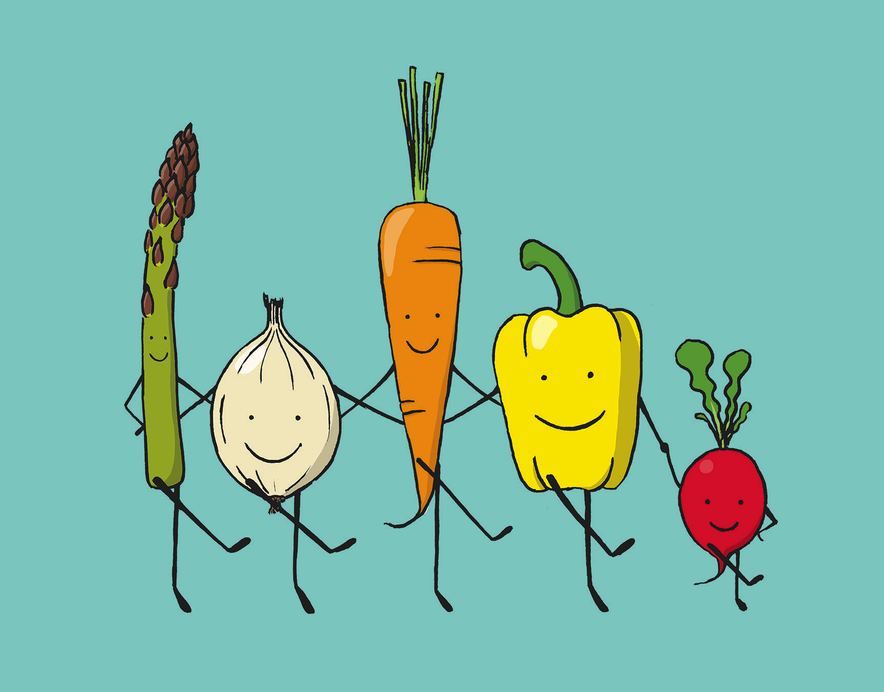 Dancing Veggies