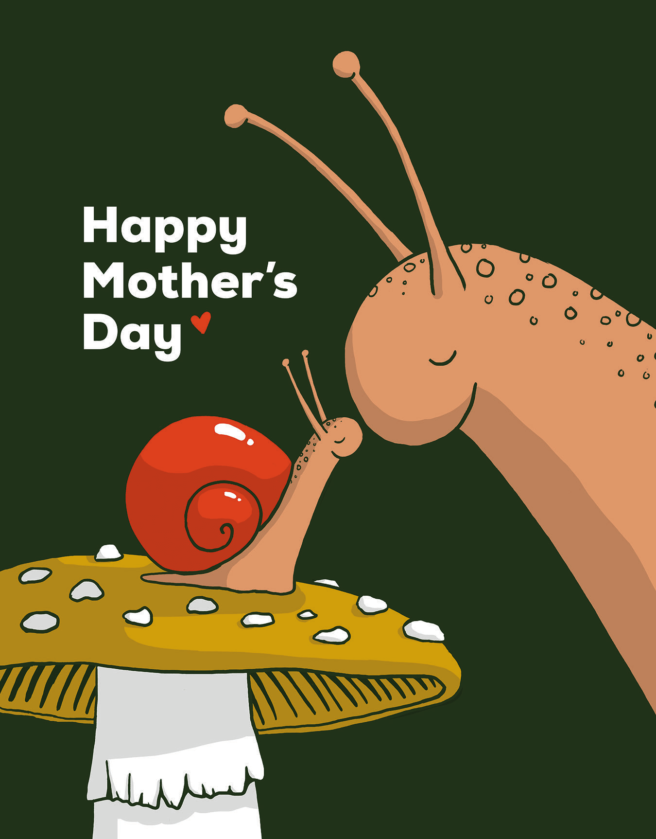 Mother's Day Snail