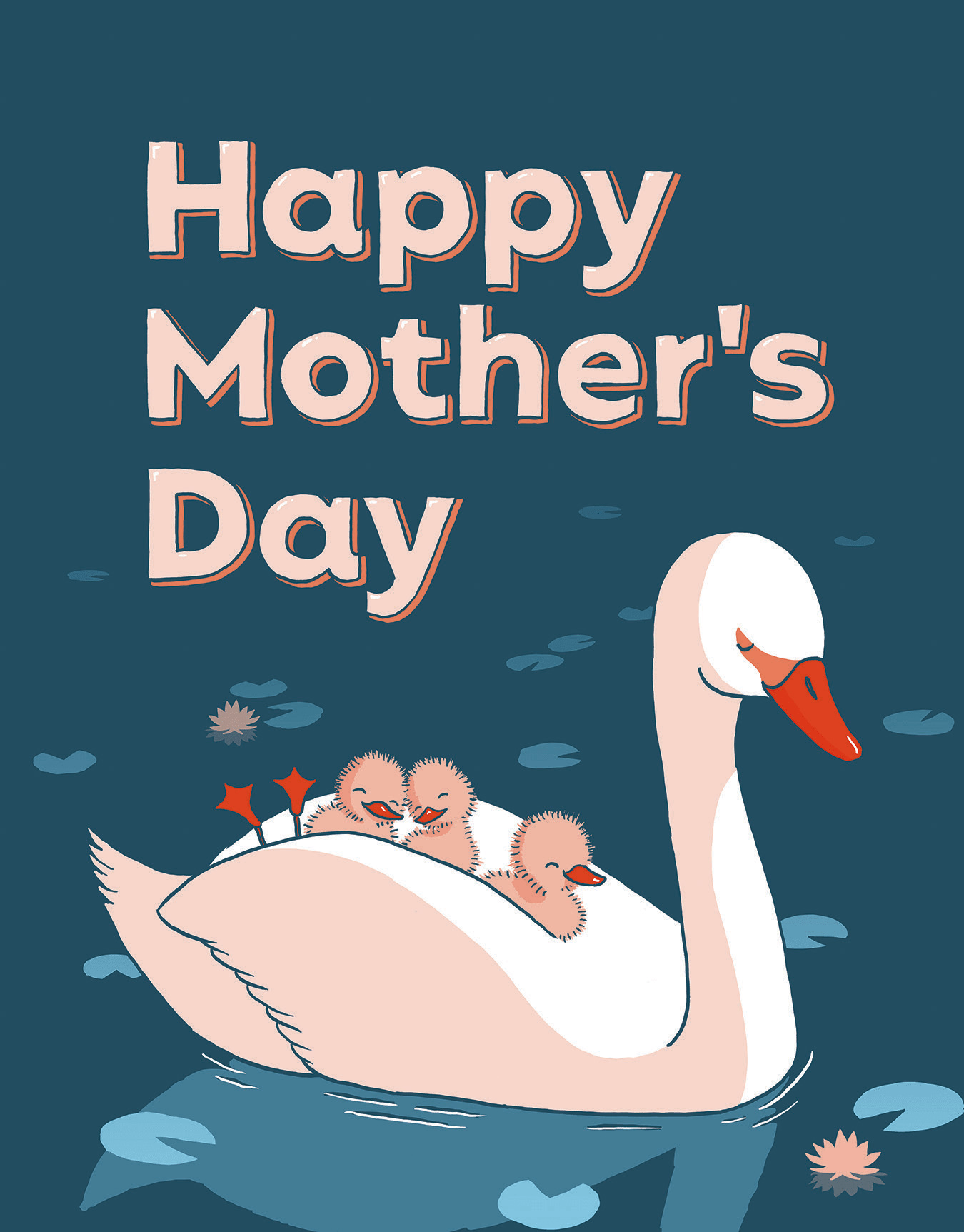Mother's Day Swan