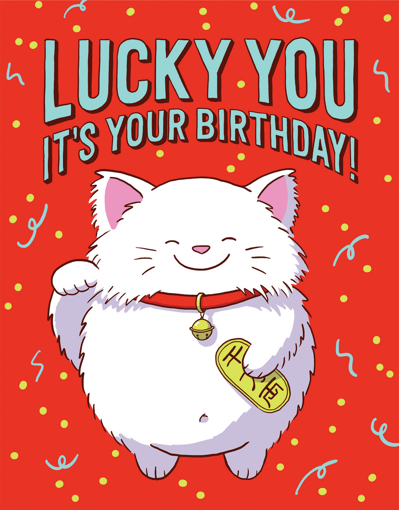 Lucky Cat Birthday