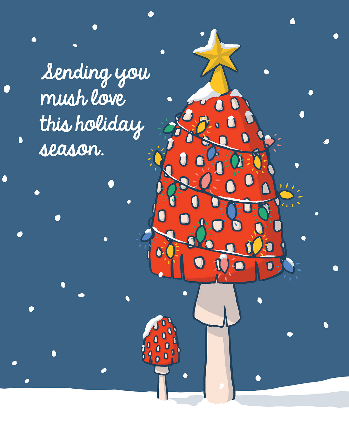 Christmas Mushroom