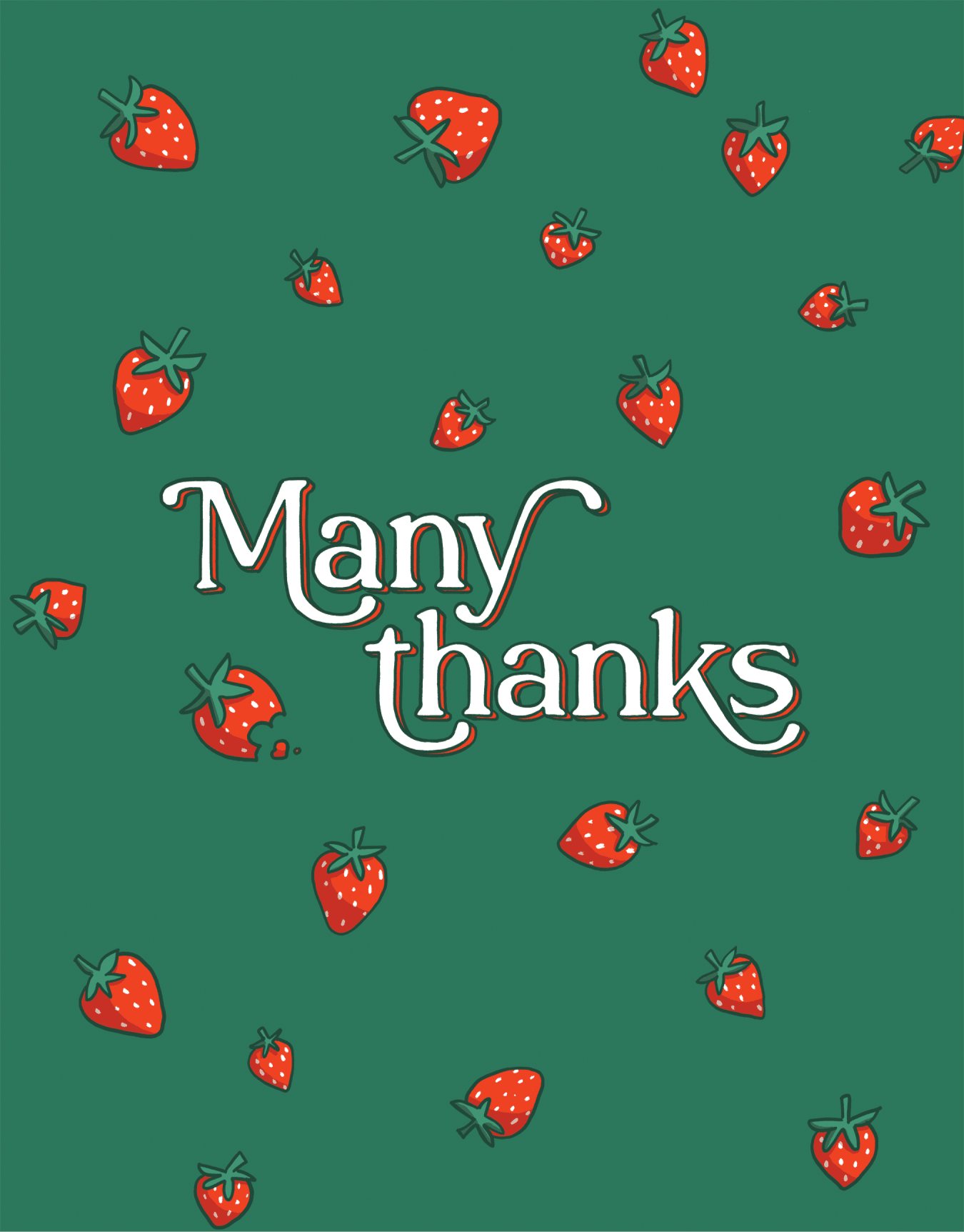 Festive Berries Thank You
