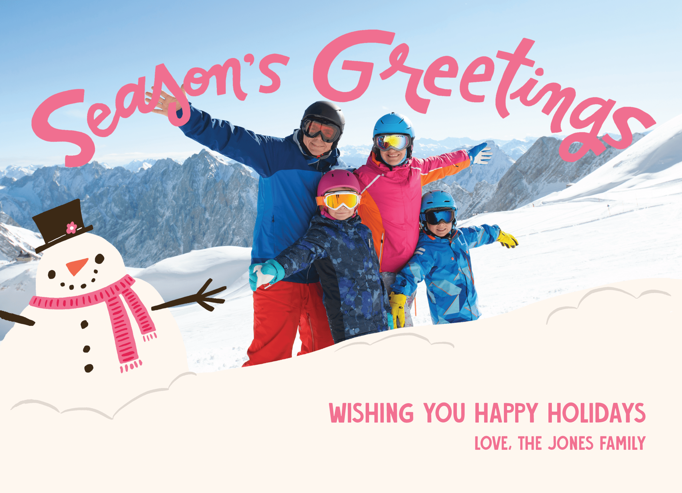 Snowman Greetings