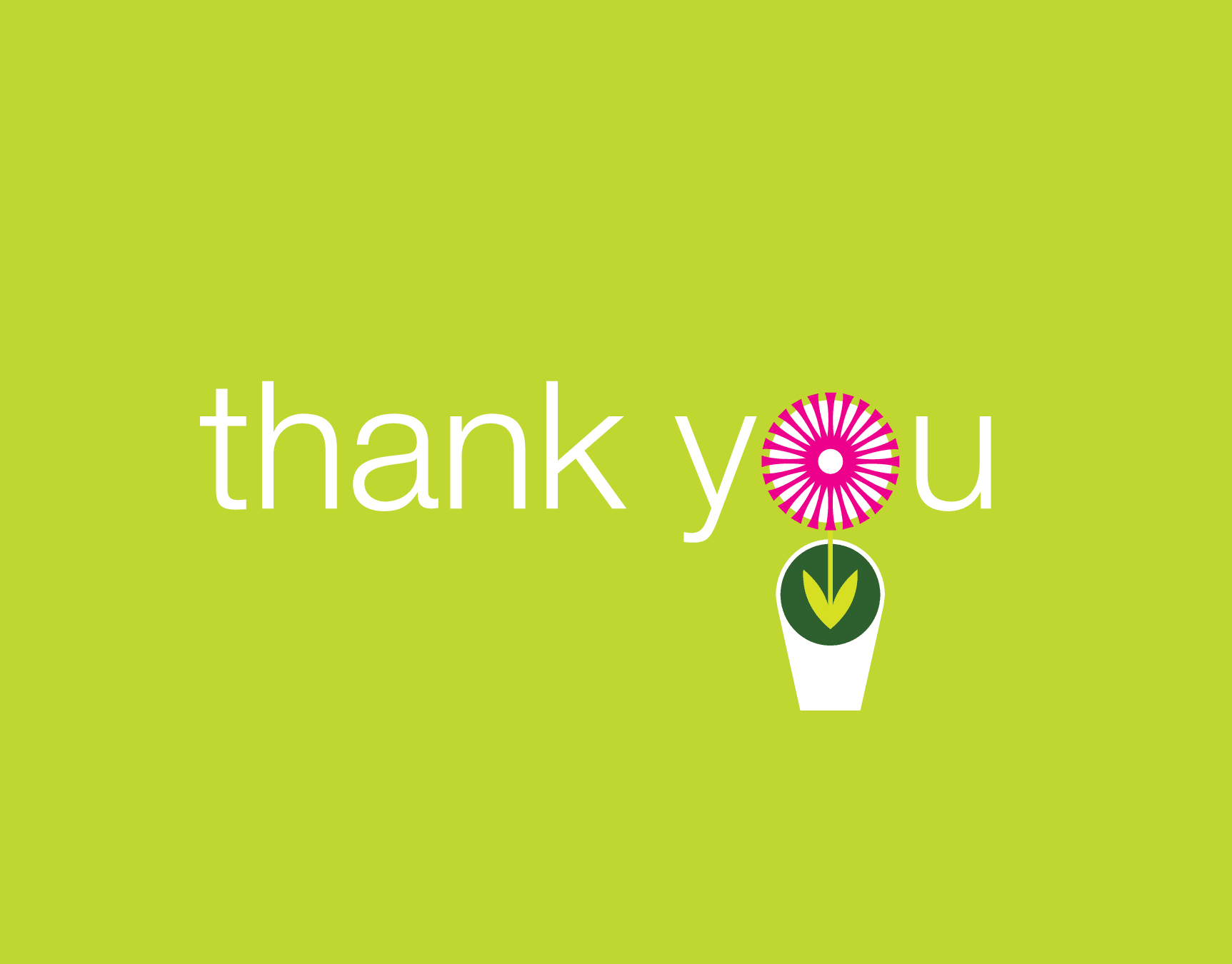 Thank You Flower