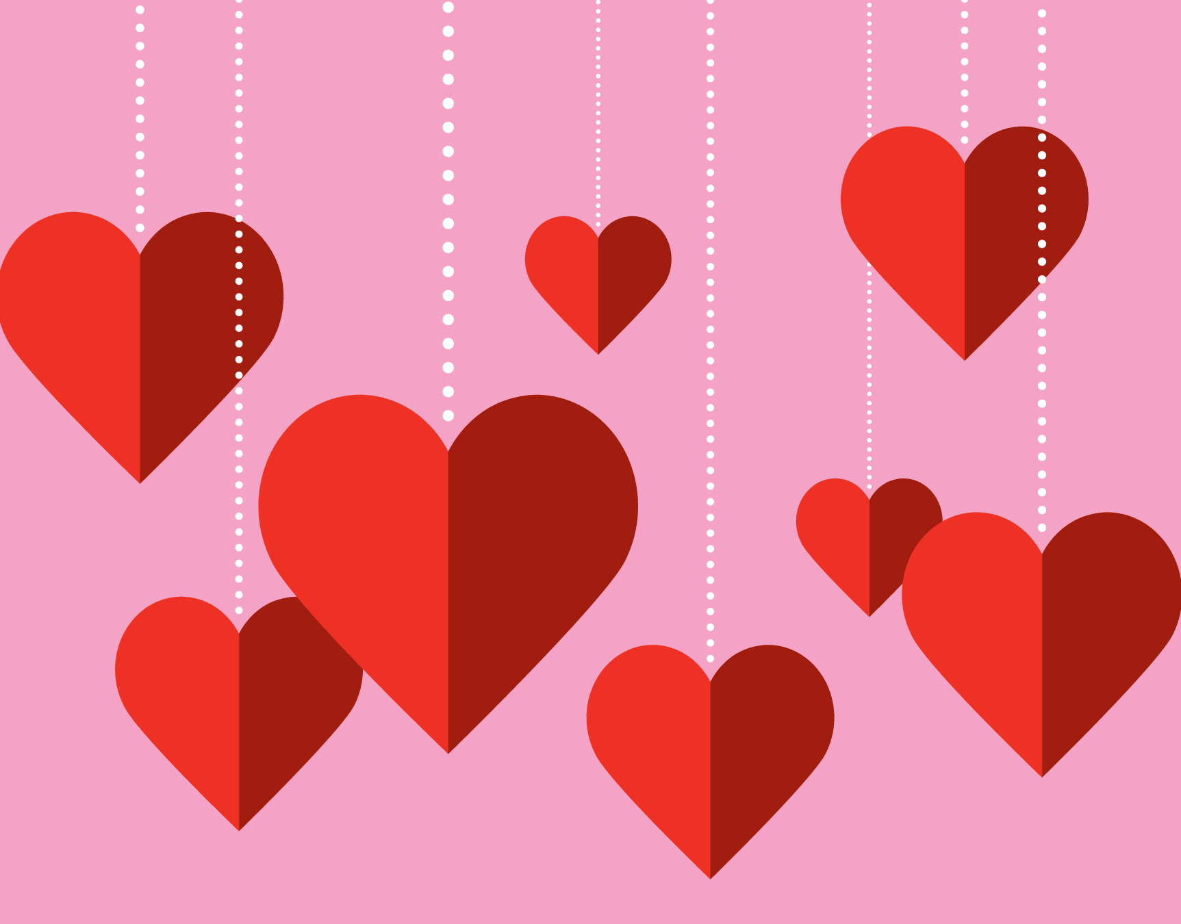Hanging Hearts