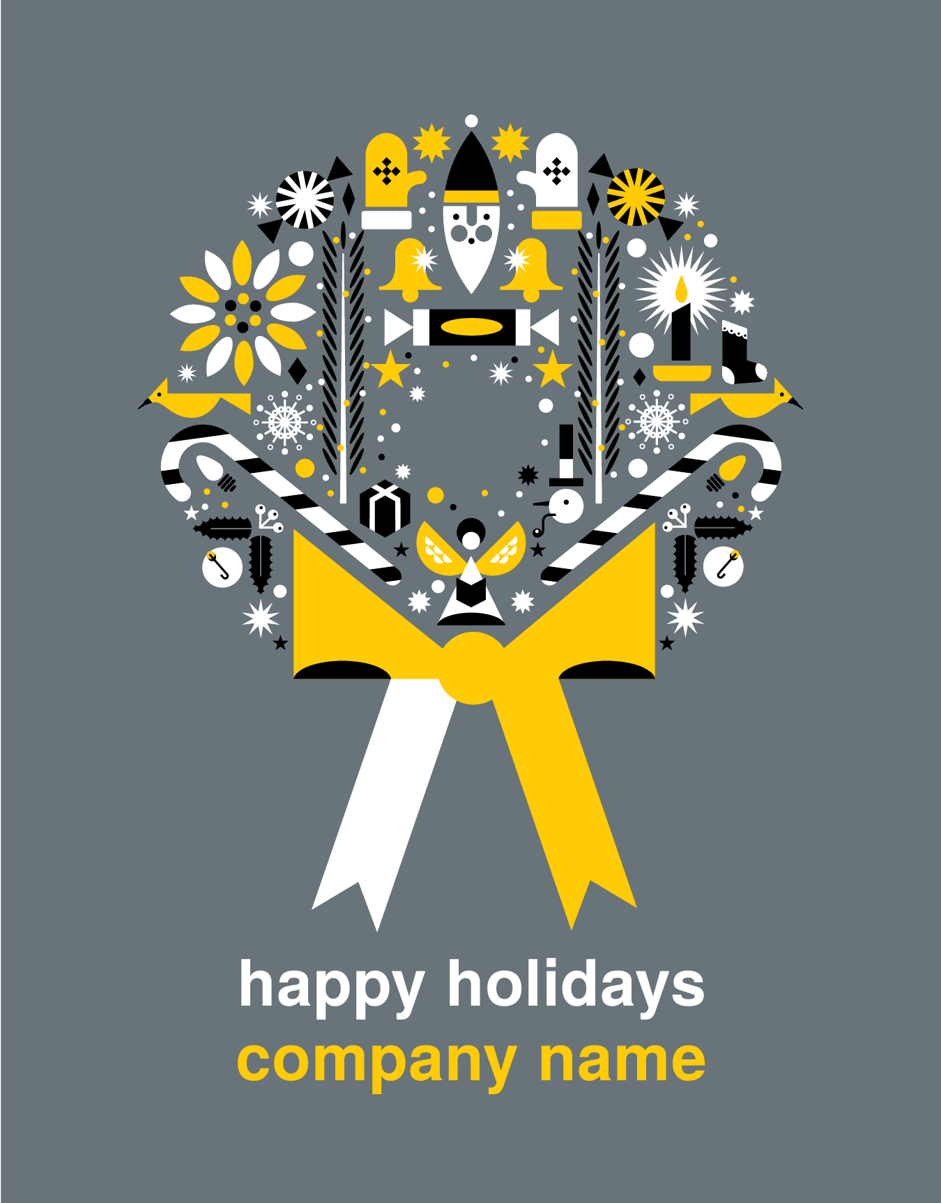 Wreath Havoc Gray