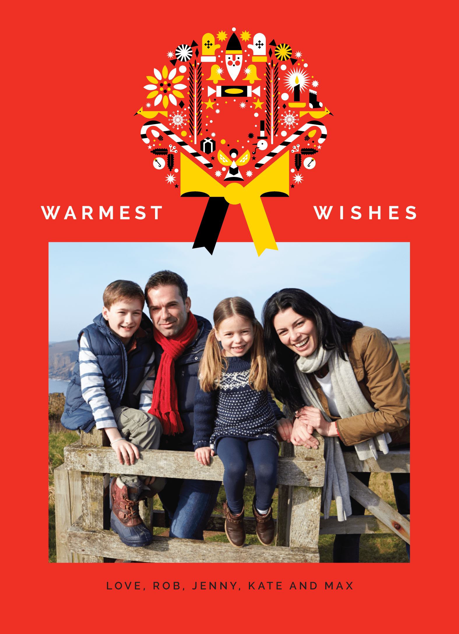 Warmest Wishes Wreath