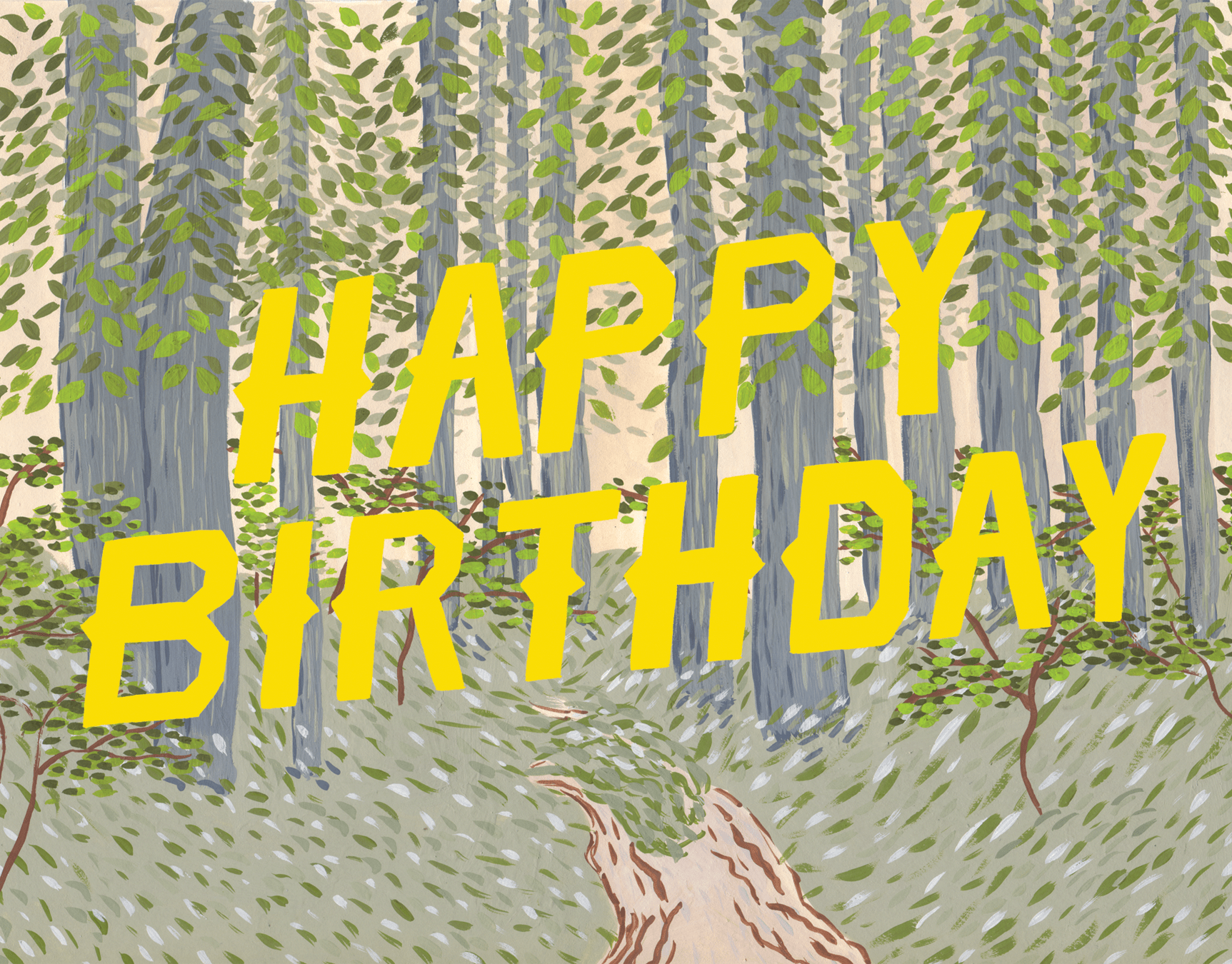 Happy Birthday Forest