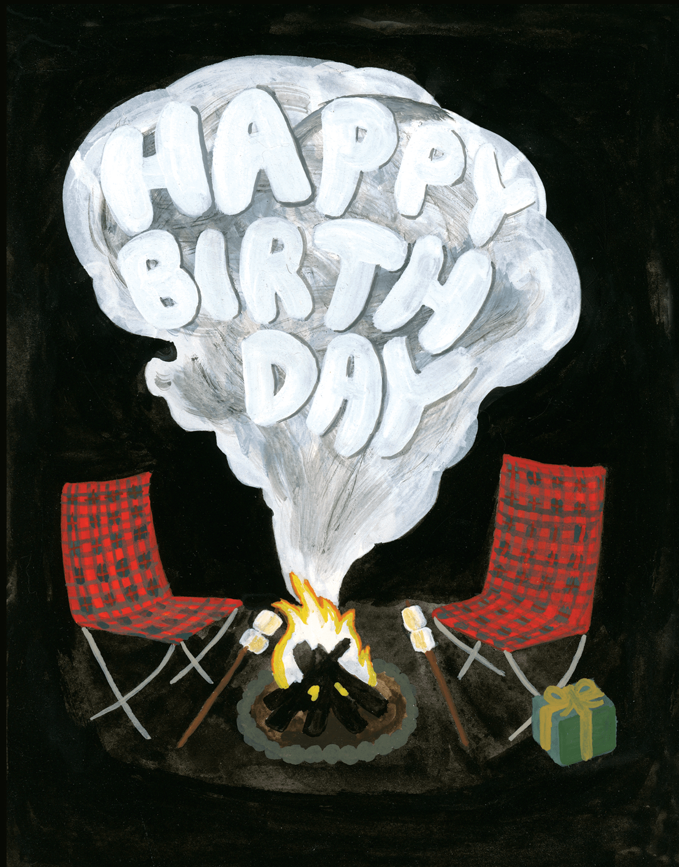 Campfire Birthday