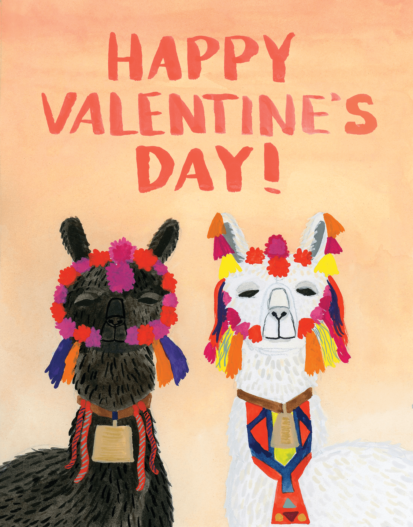 Llamas Valentine