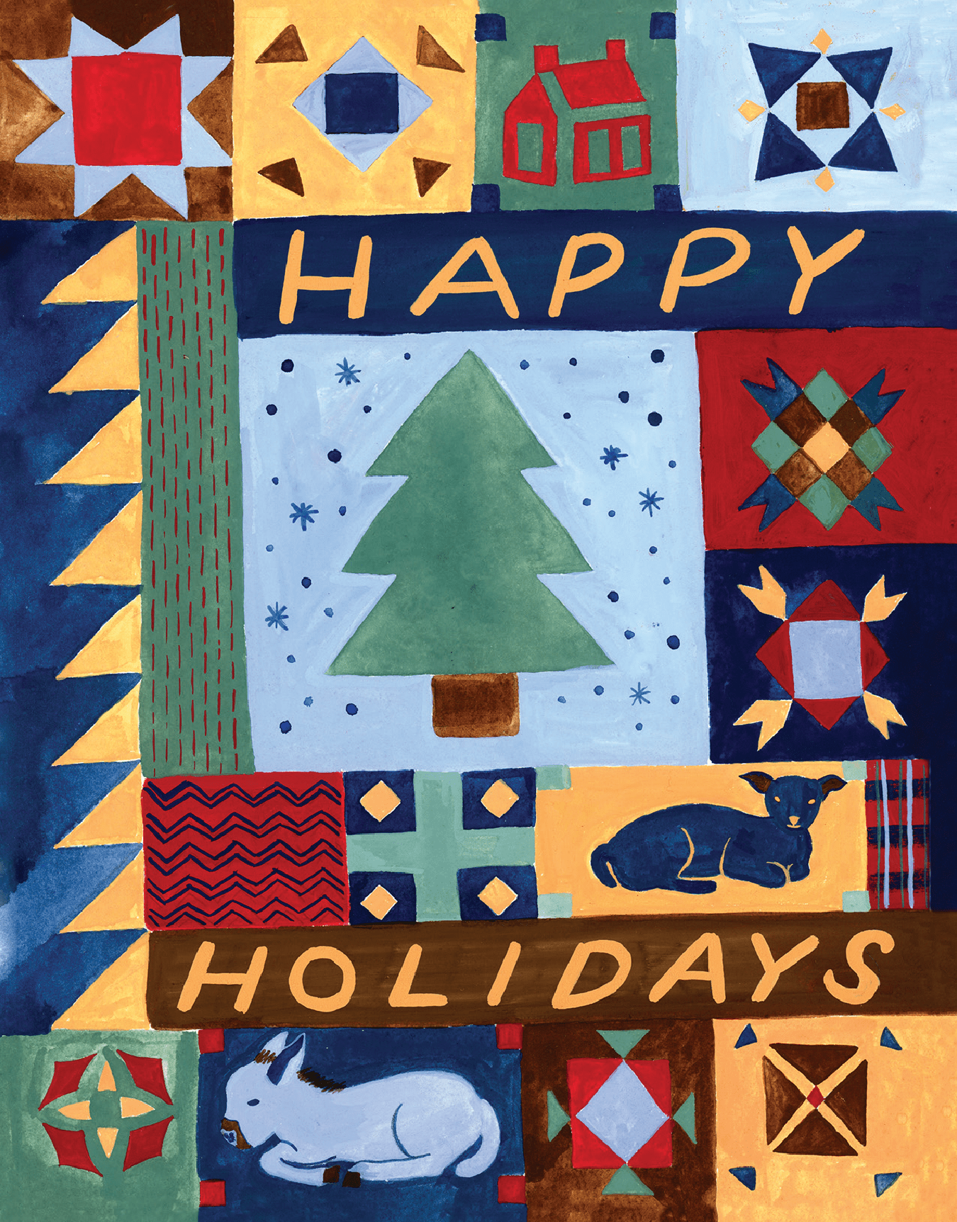 Happy Holidays Quilt