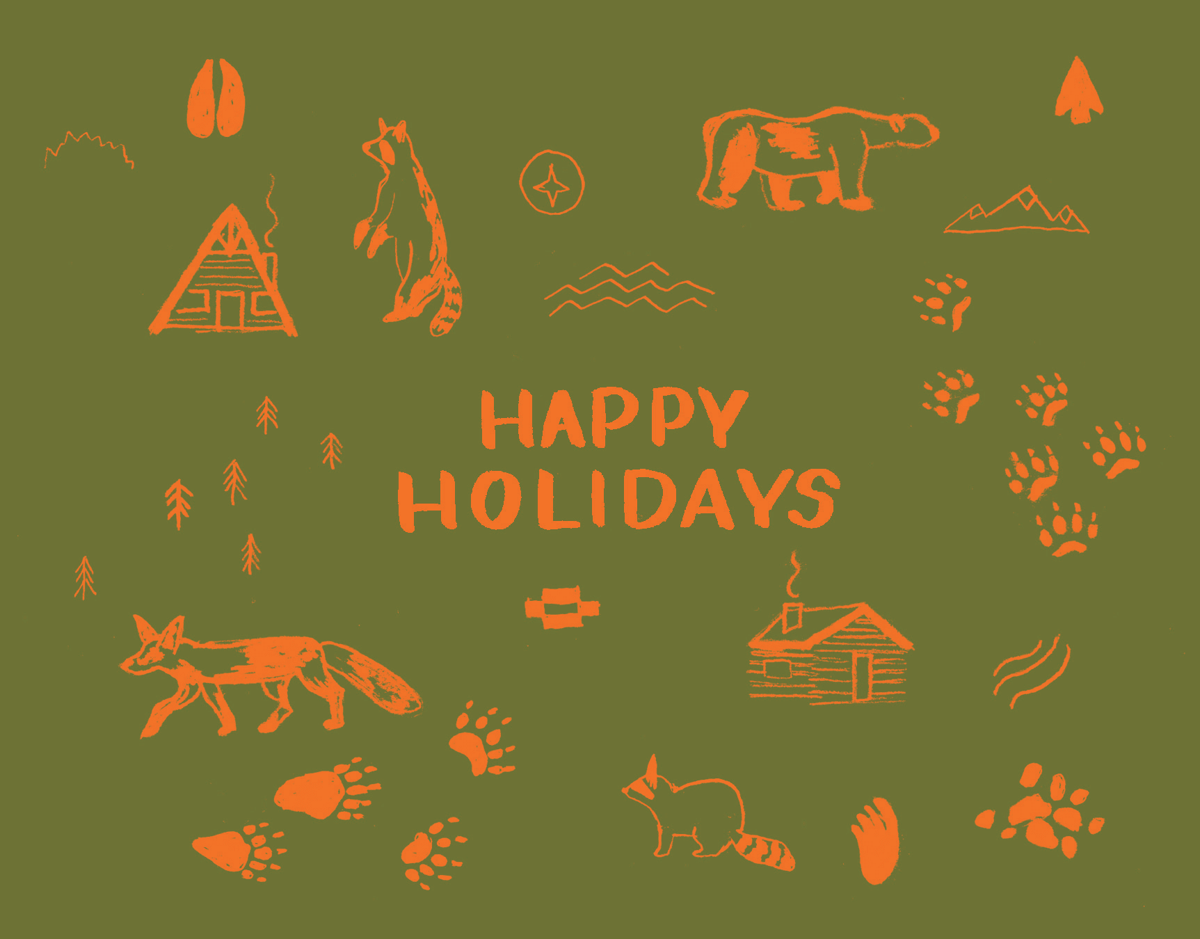 Holiday Map Symbols