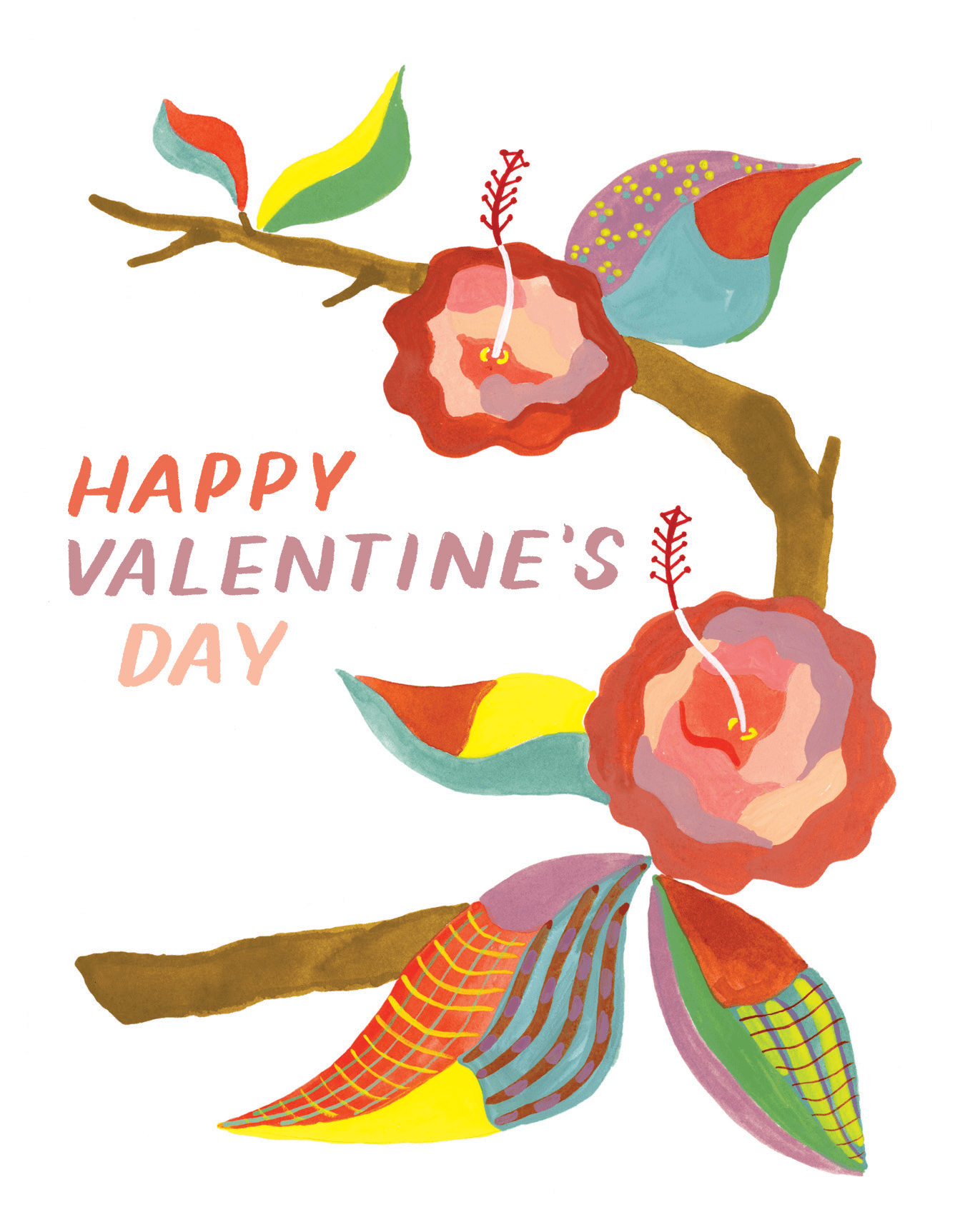 Patterned Flowers